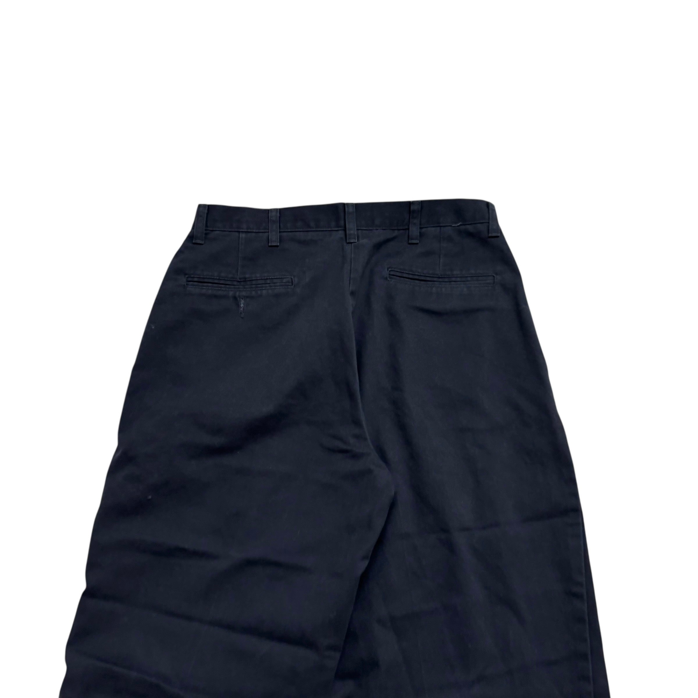 Wrangler Trousers W32 L32 Mens Navy Blue Relaxed Straight Fit Vintage Pants