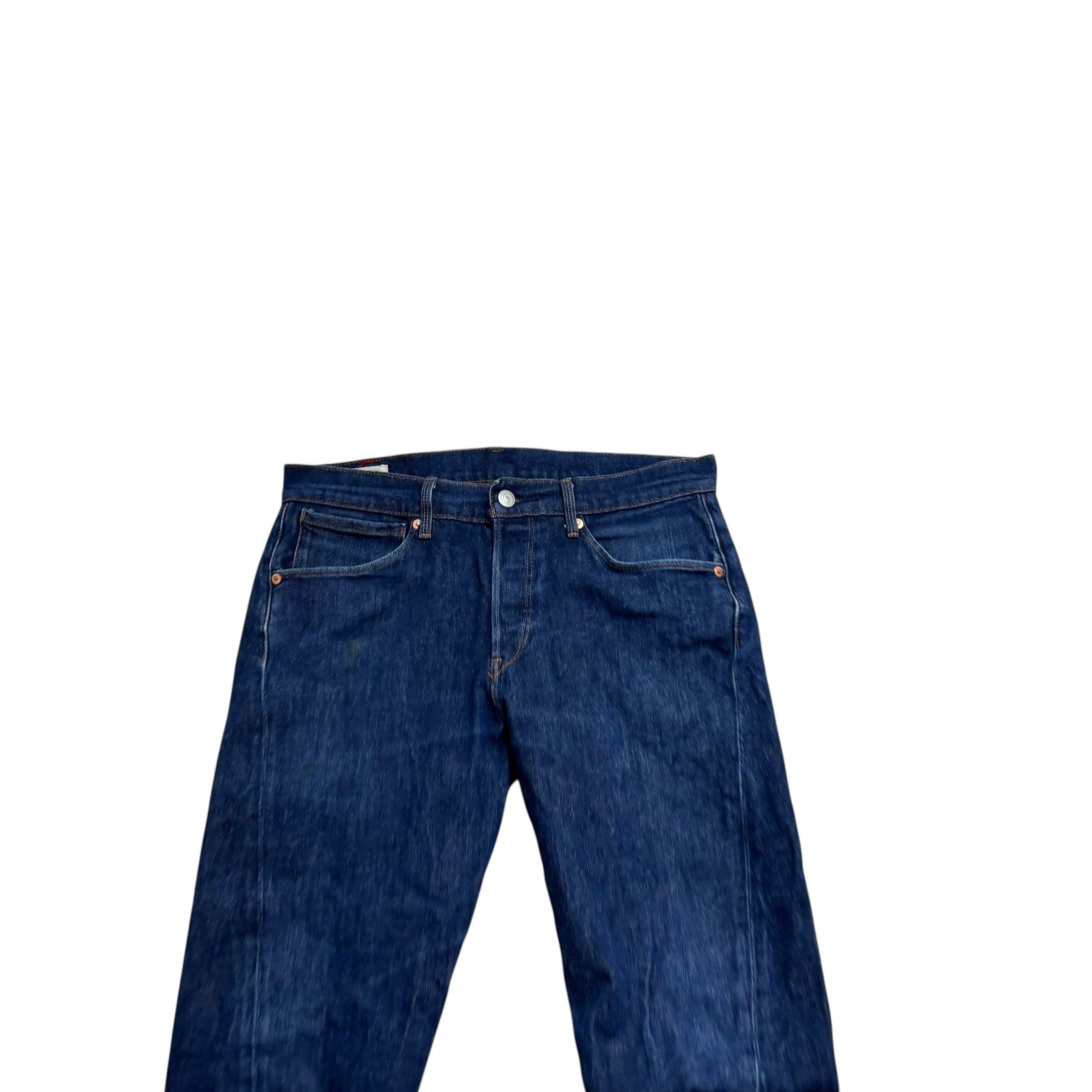 Levis 502 Engineered Jeans W30 L29 Mens Dark Blue Twisted Tapered Stretch