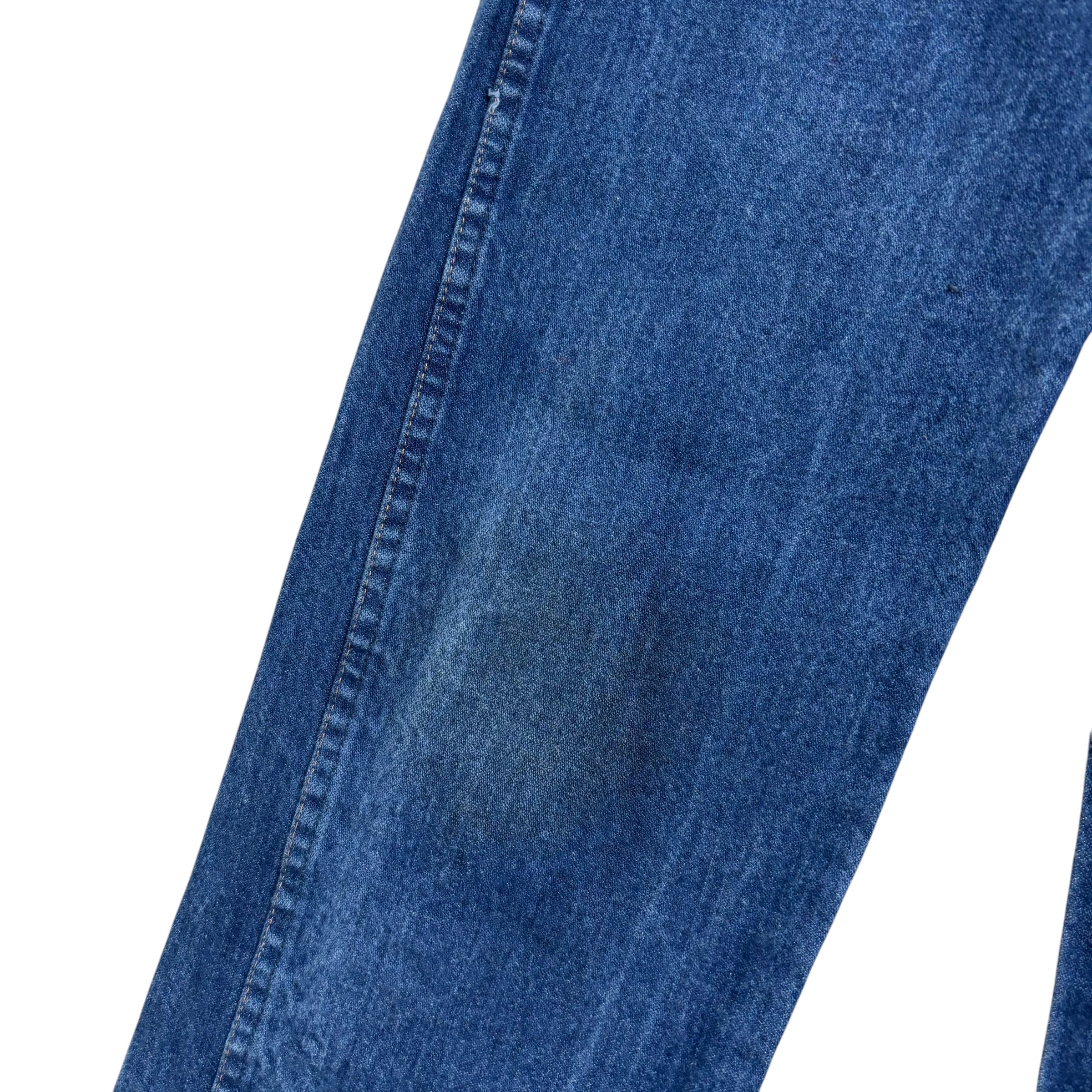 Wrangler Jeans Cowboy Cut W30 L32 Mens Mid Blue 13MWZ Original Fit Denim (F)