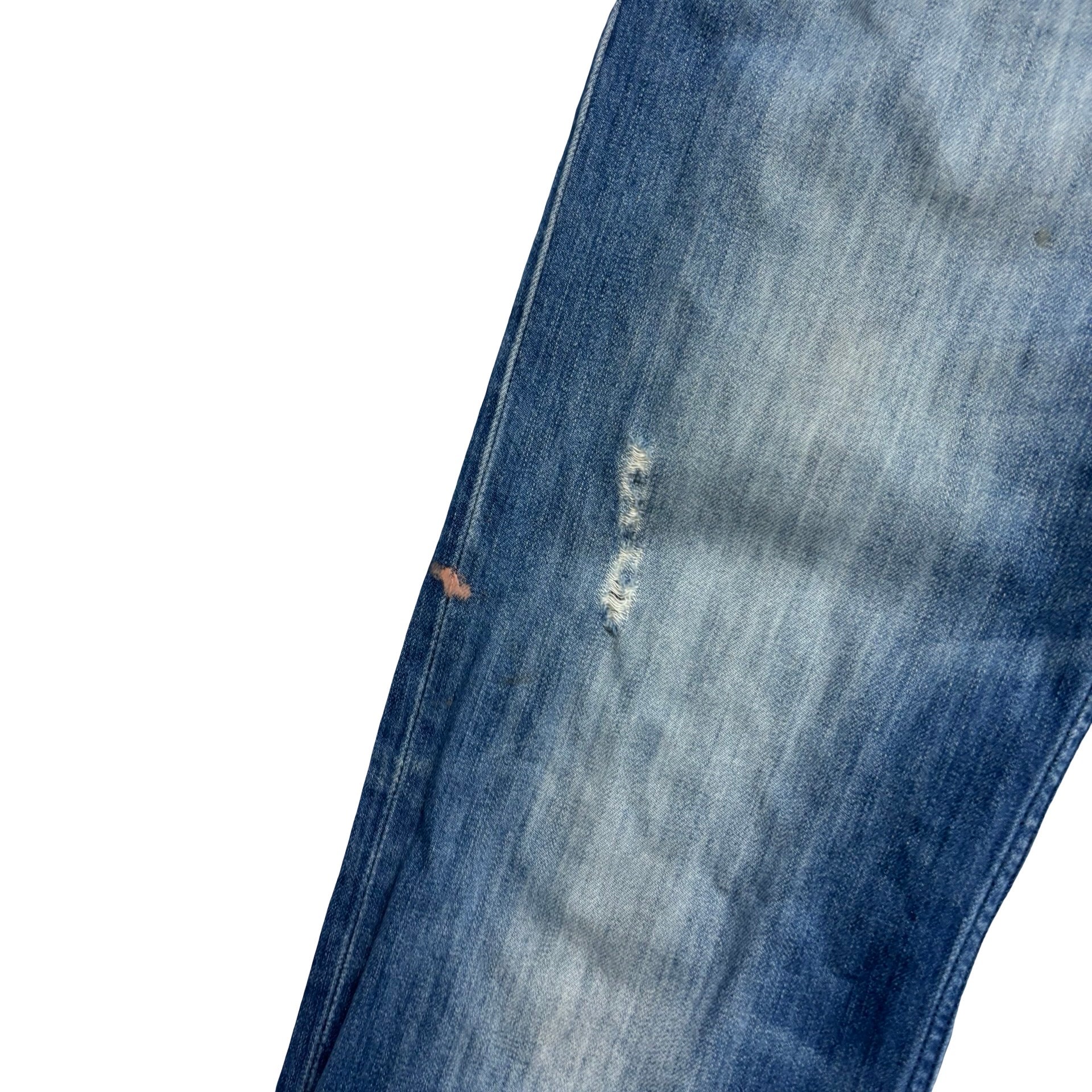 Diesel Jeans W31 L34 Mens Mid Blue Regular Straight Fit Denim (F)