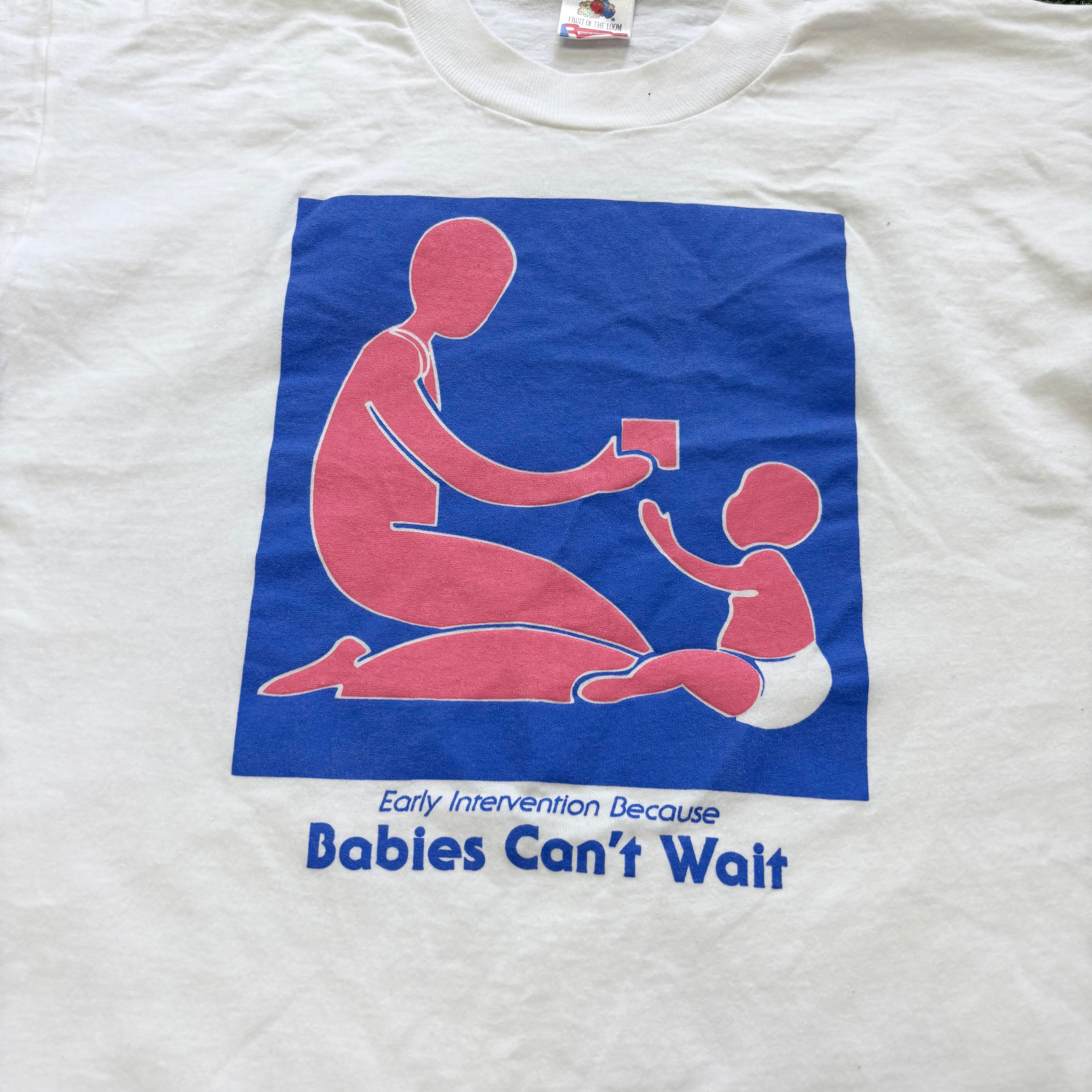 Vintage T Shirt Mens XL White Single Stitch Graphic Print 90s USA (E)