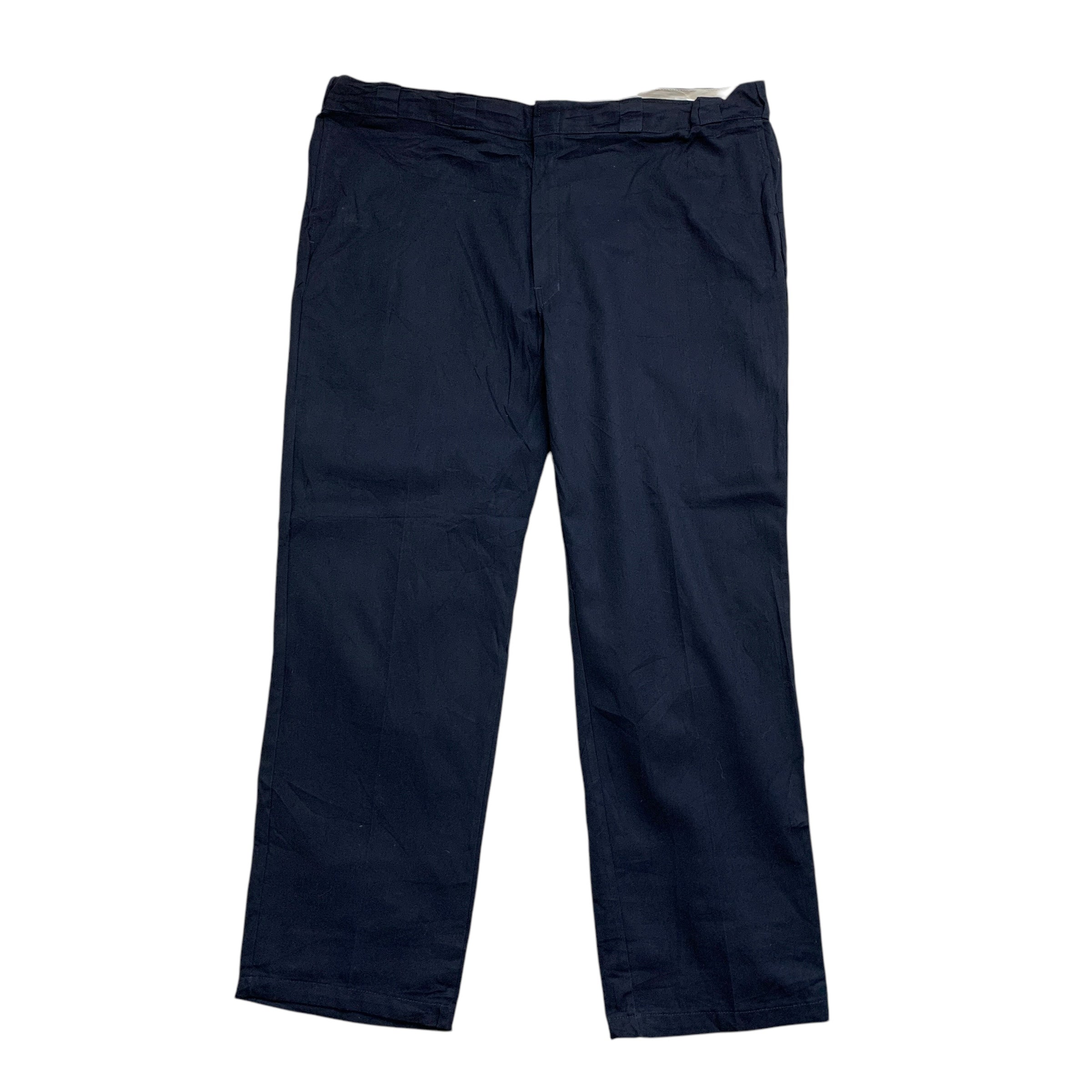 Dickies 874 Trousers W46 L32 Mens Navy Blue Pants Original Straight Fit Workwear