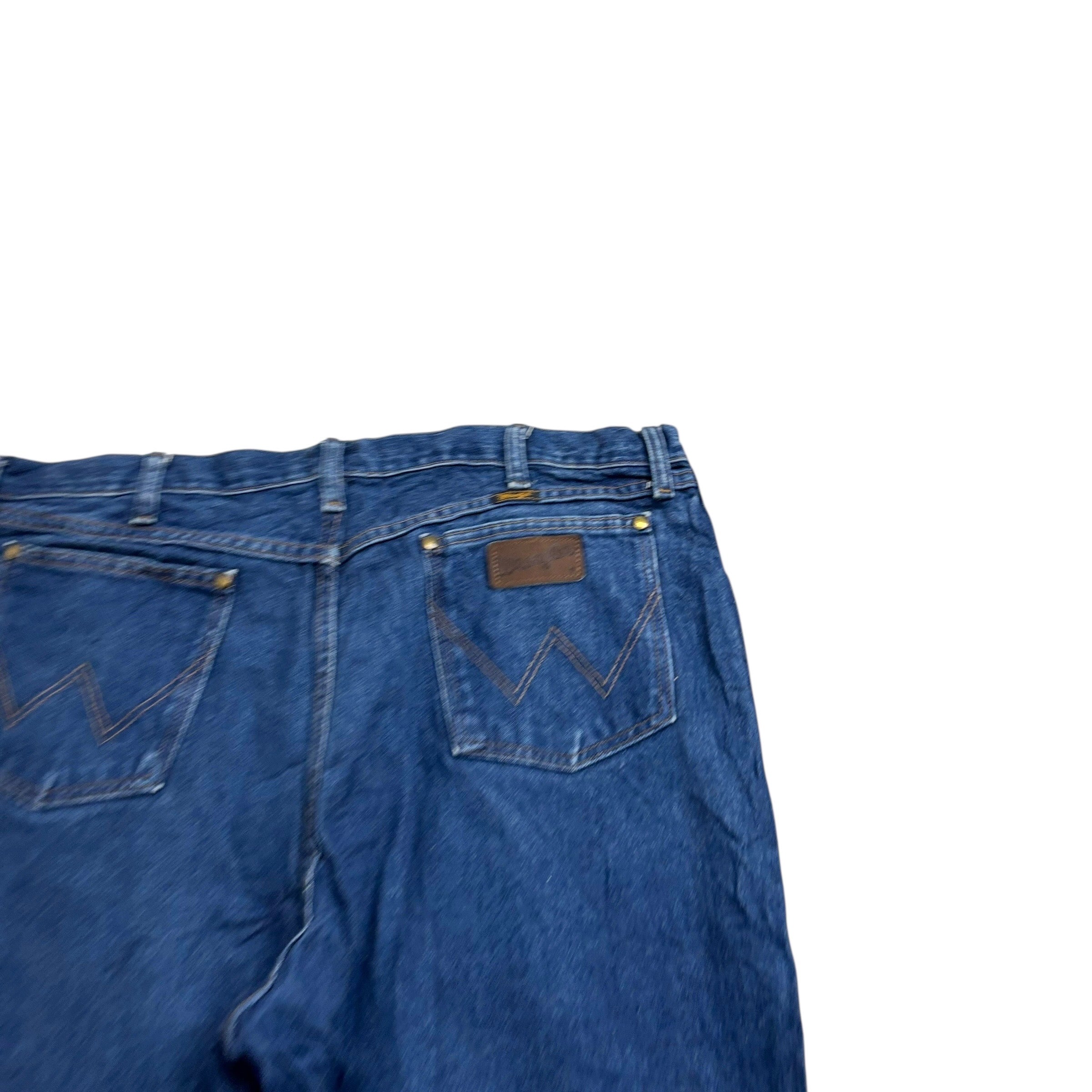 Wrangler Jeans Cowboy Cut W40 L32 Mens Mid Blue 47MWZ Original Fit Denim