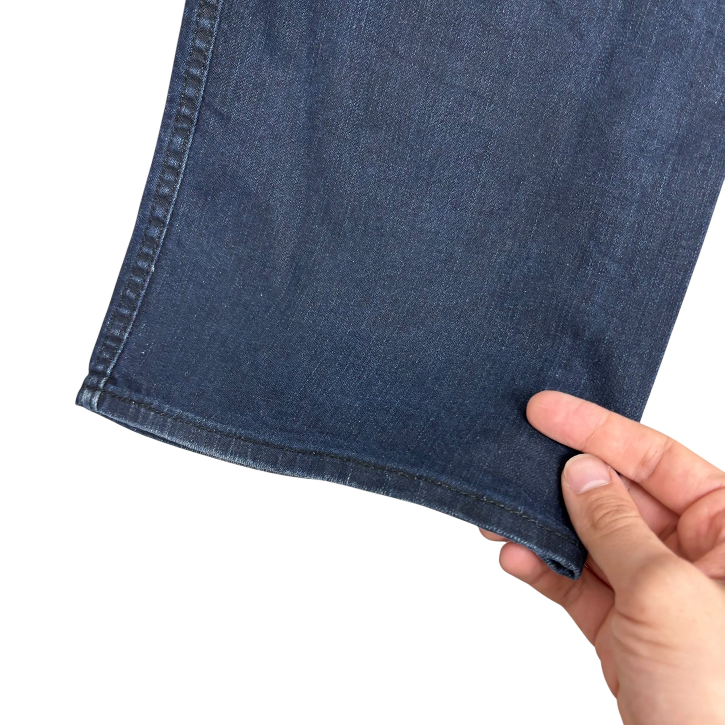 Levis 569 Jeans W38 L30 Mens Navy Blue Baggy Relaxed Fit Stretch Denim