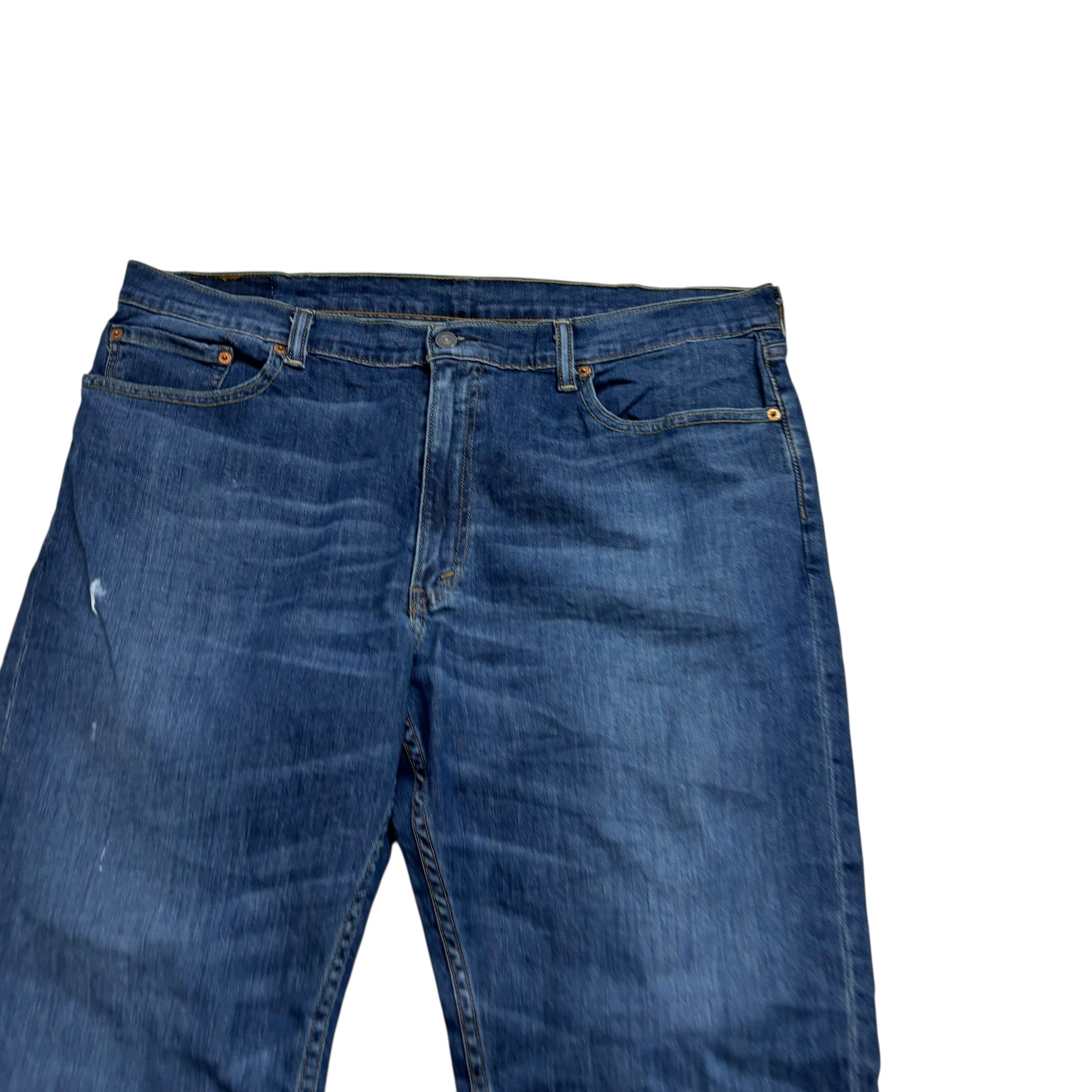 Levis 559 Jeans W40 L30 Mens Mid Blue Relaxed Straight Fit Stretch Denim