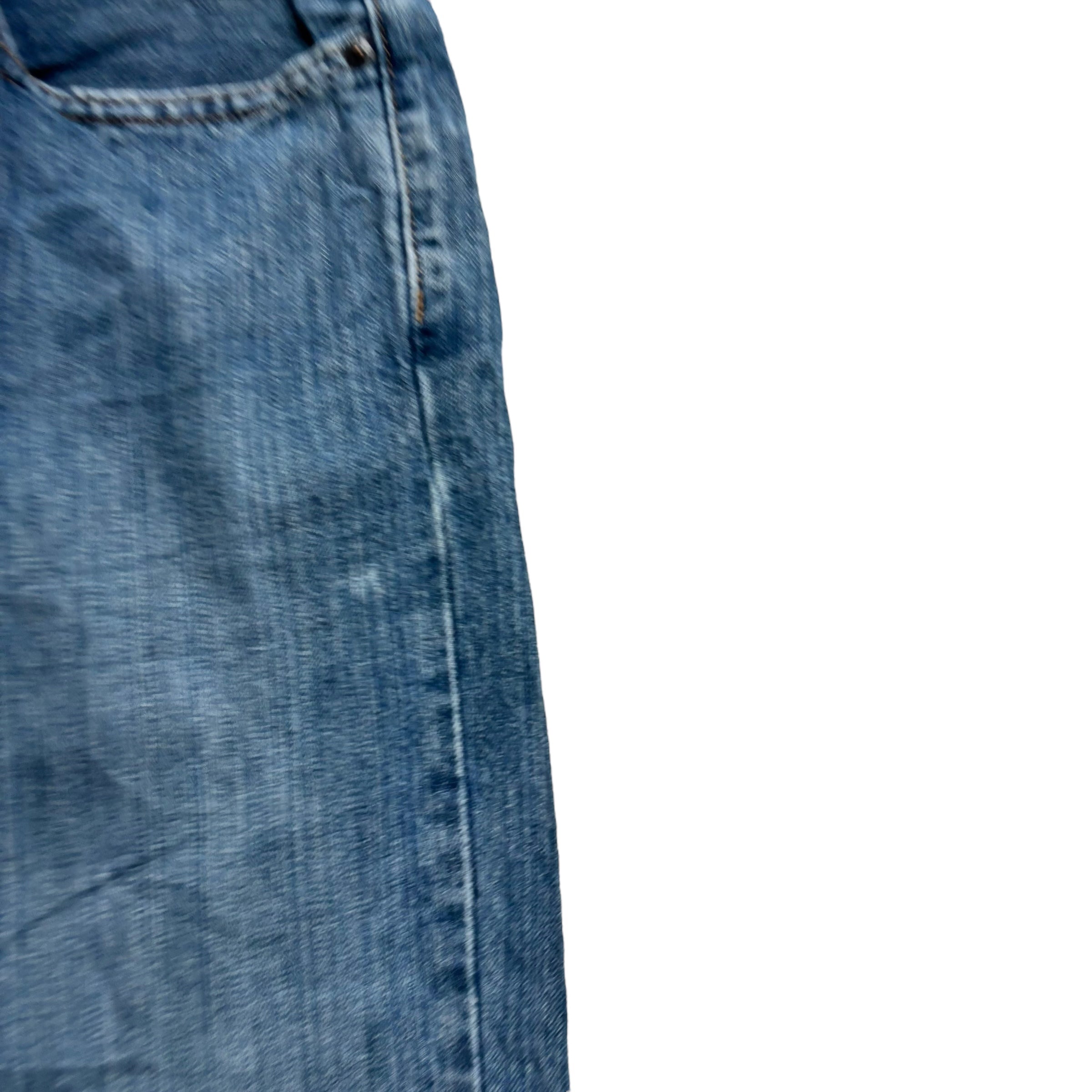 Levis 559 Jeans W33 L32 Mens Blue Baggy Relaxed Straight Fit Denim (E)