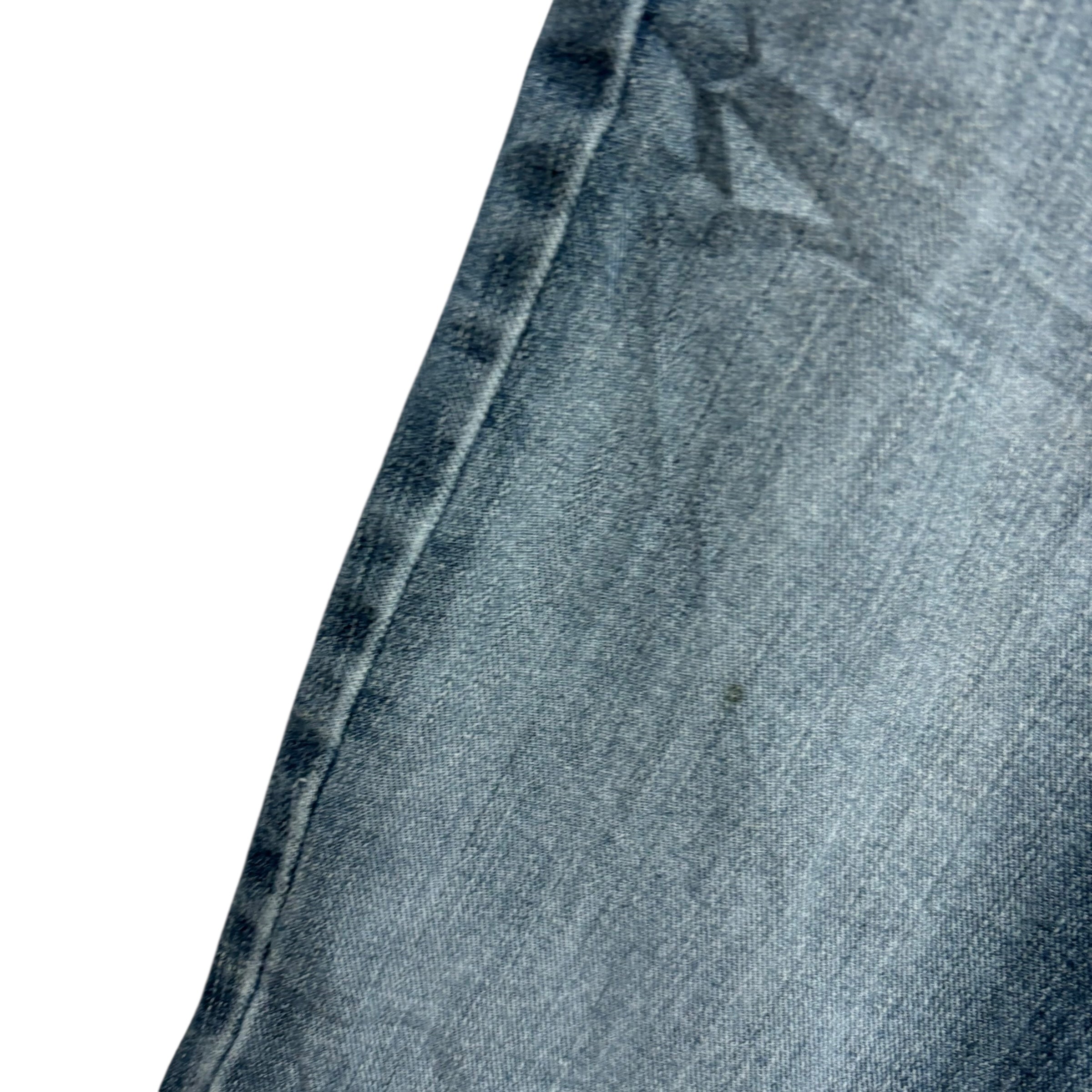 Levis Denizen Jeans W30 L30 Mens Blue Athletic Tapered Fit Stretch Denim