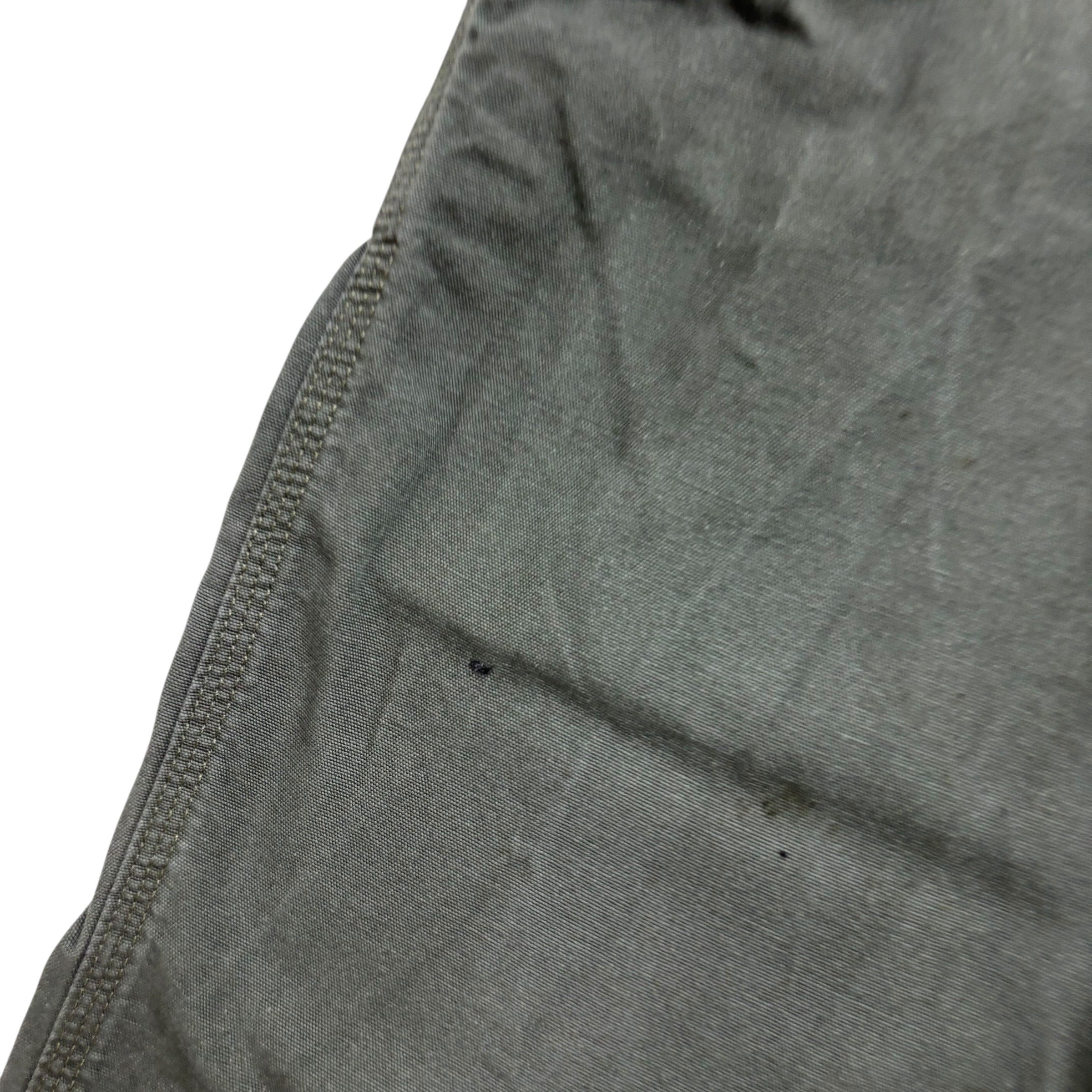 Wrangler Carpenter Pants W40 L30 Mens Green Relaxed Straight Fit Trousers (F)