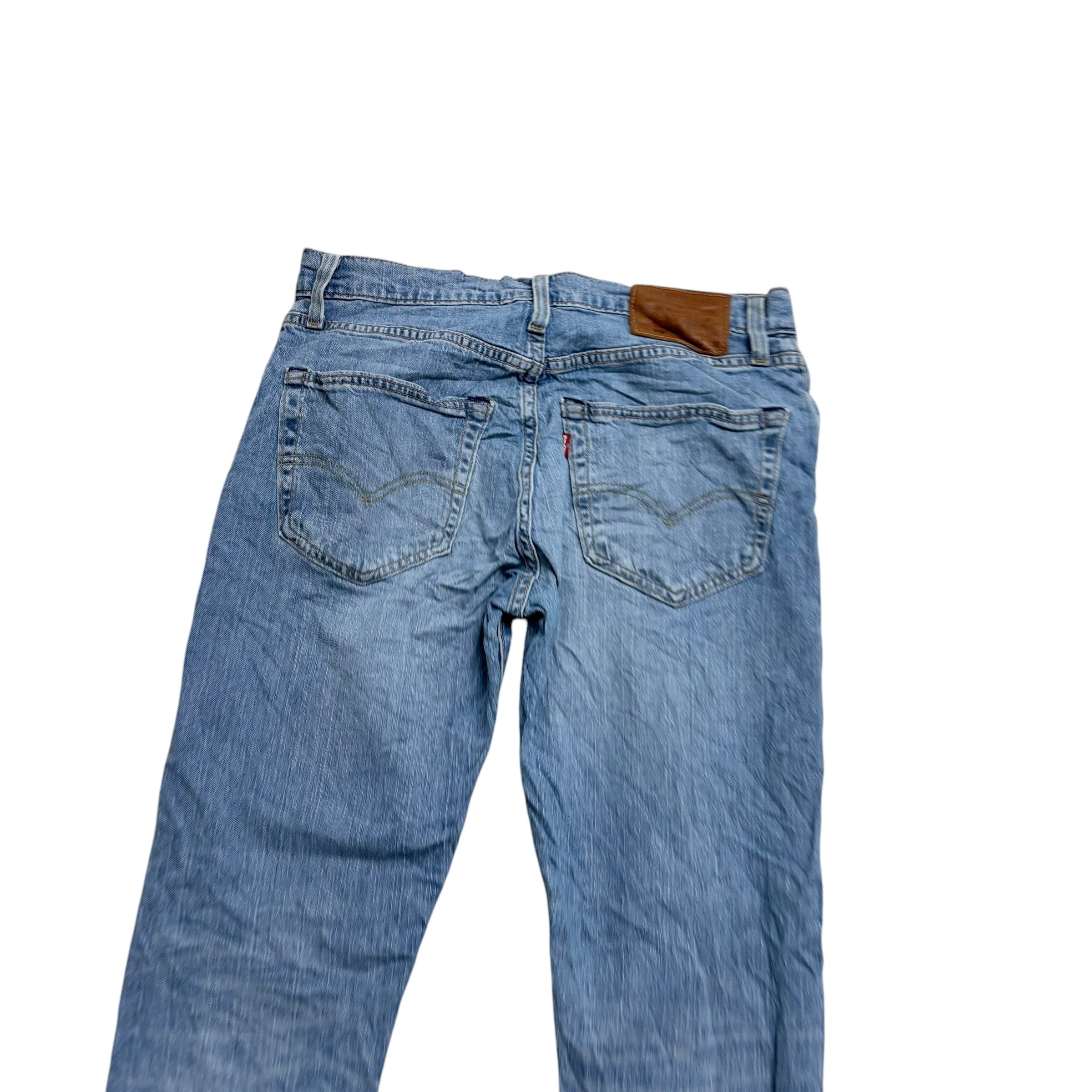 Levis 512 Jeans W31 L32 Mens Light Blue Slim Taper Fit Stretch Premium Denim (E)