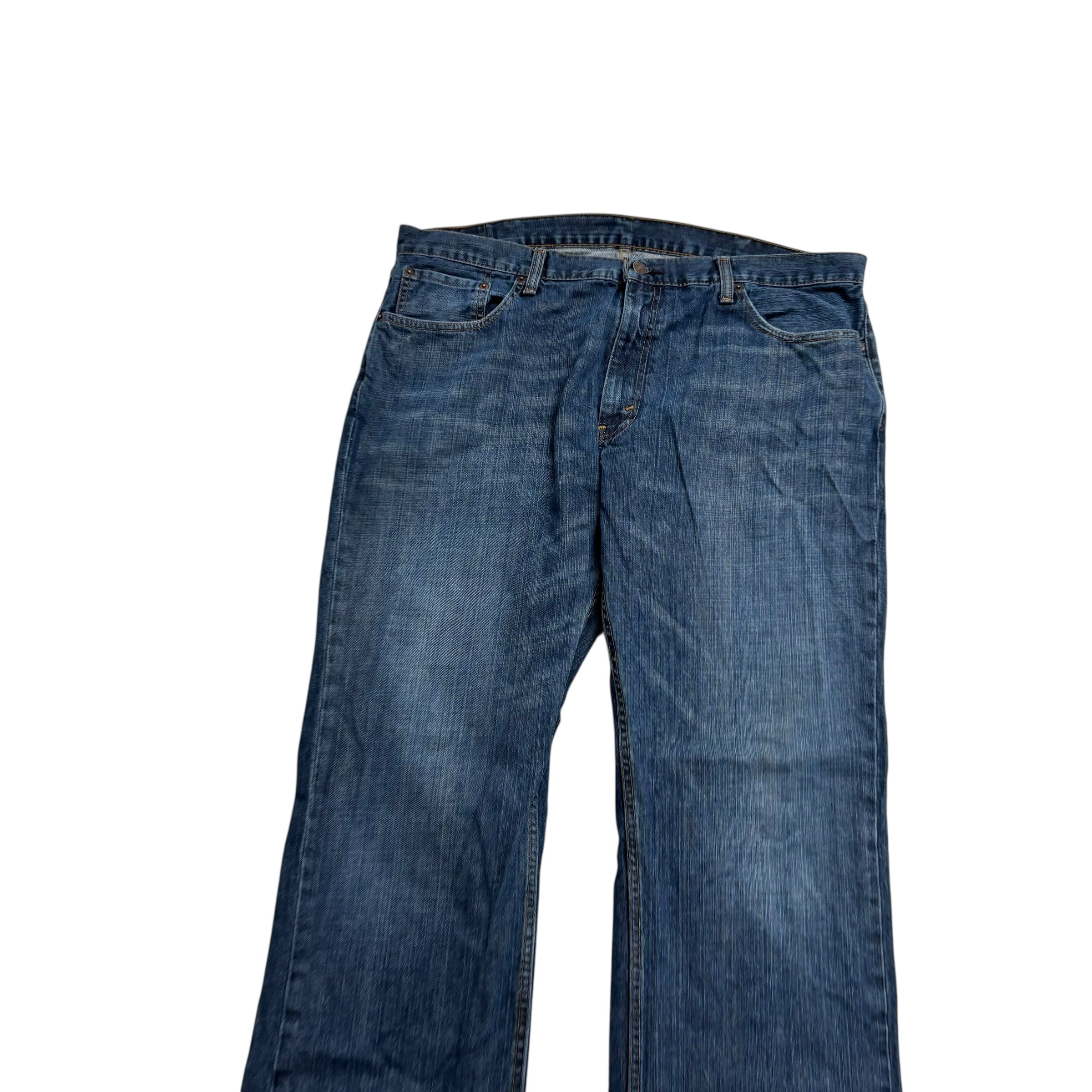 Levis 559 Jeans W40 L32 Mens Mid Blue Baggy Relaxed Straight Fit Denim (E)