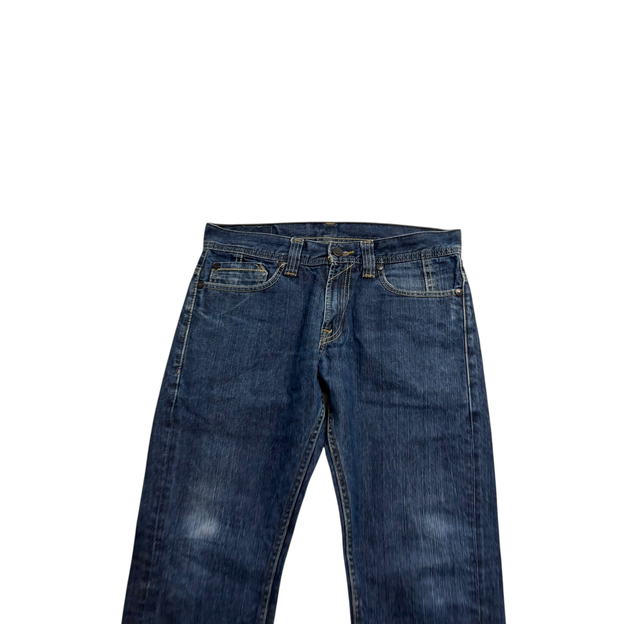 Levis 511 Jeans W33 L30 Mens Dark Blue Slim Fit Vintage Denim