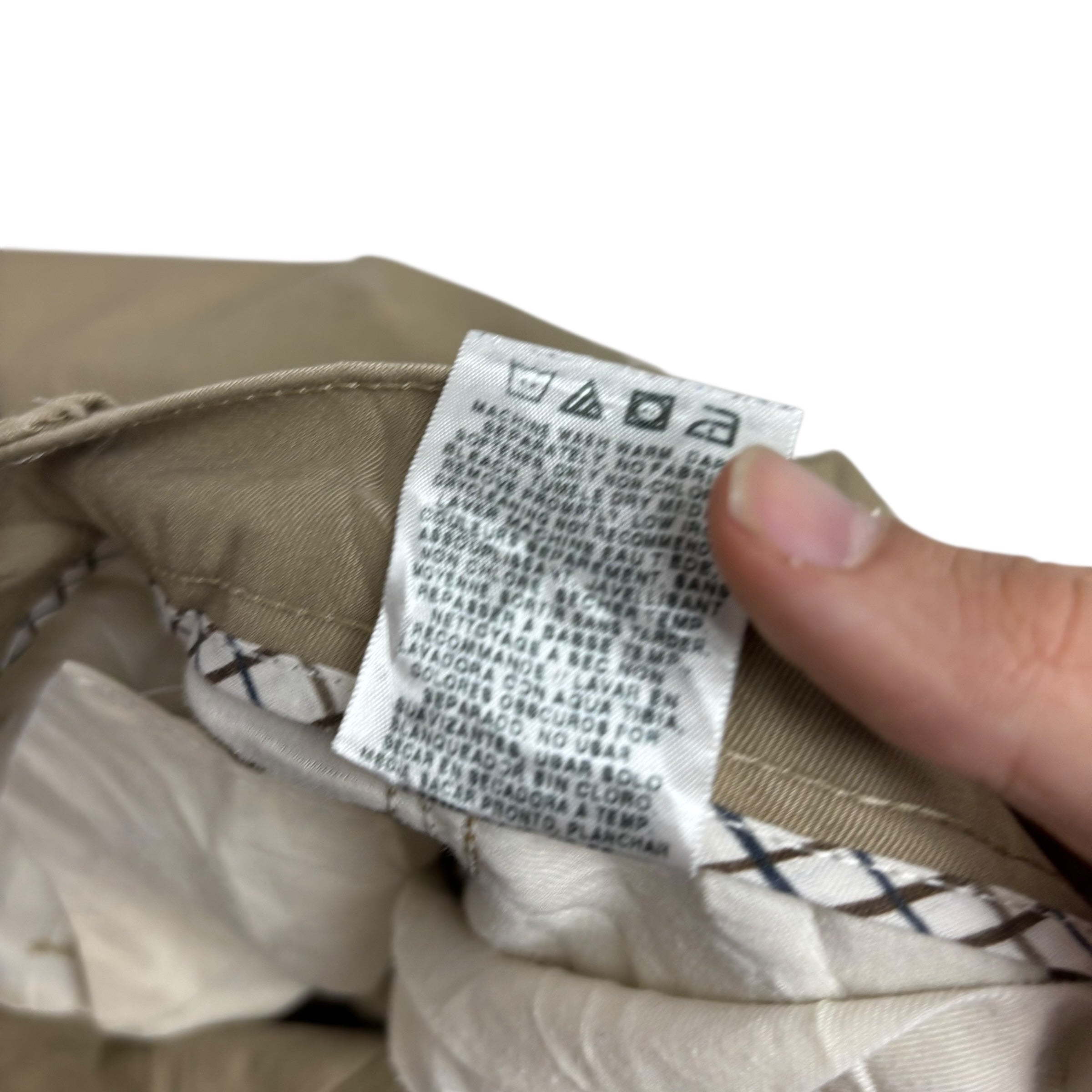 Lee Trousers W40 L30 Mens Beige Relaxed Fit Total Freedom Pants Vintage (E)