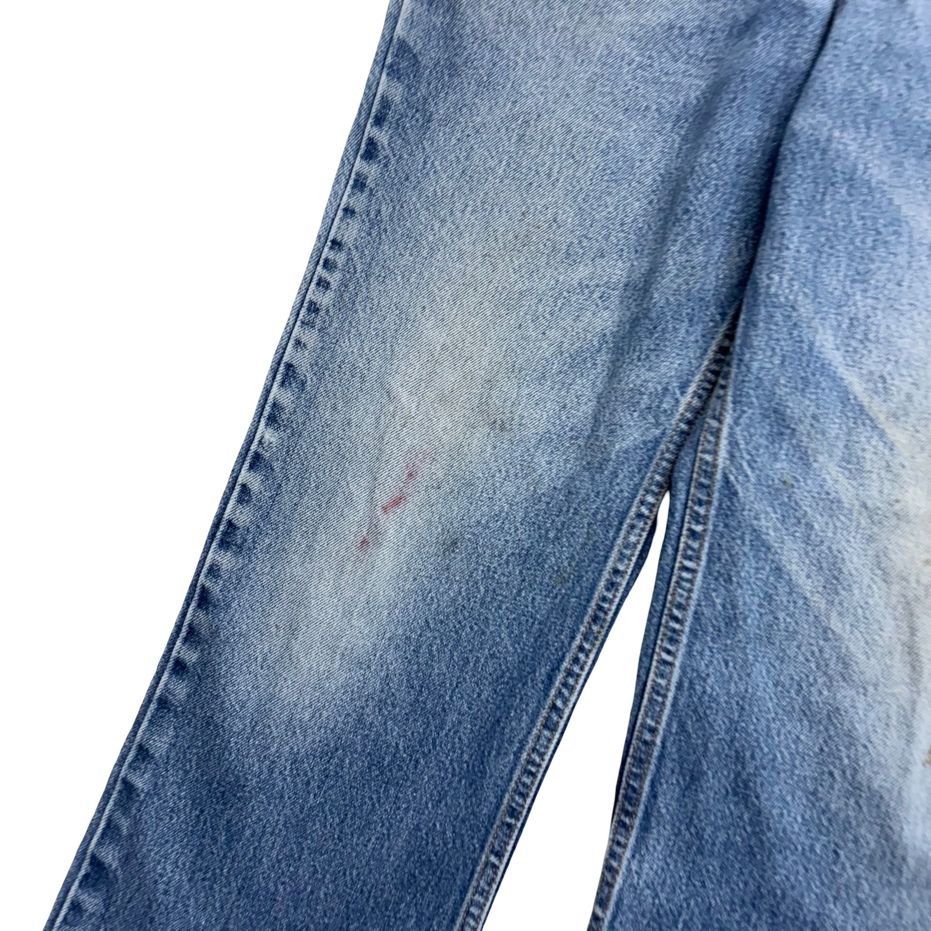 Levis 517 Jeans W34 L29 Mens Mid Blue Regular Bootcut Fit Vintage Denim (F)