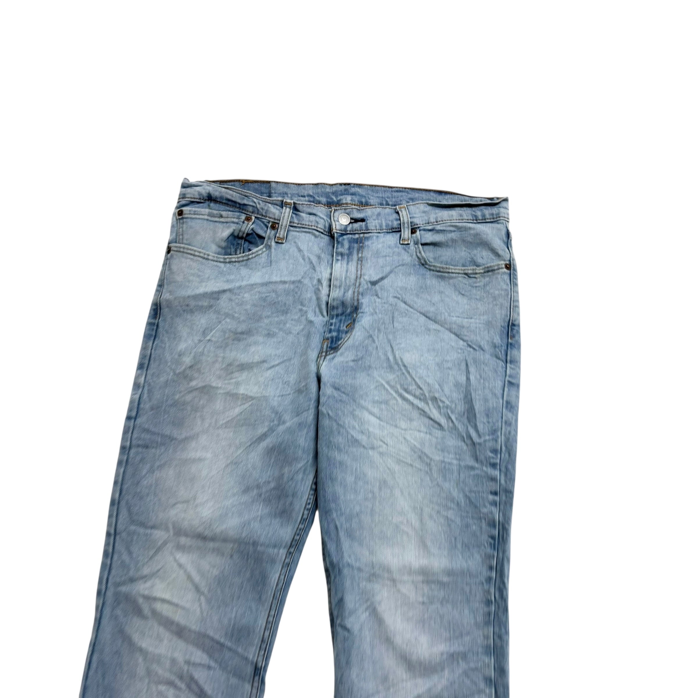 Levis 511 Jeans W36 L30 Mens Light Blue Slim Fit Stretch Denim (F)