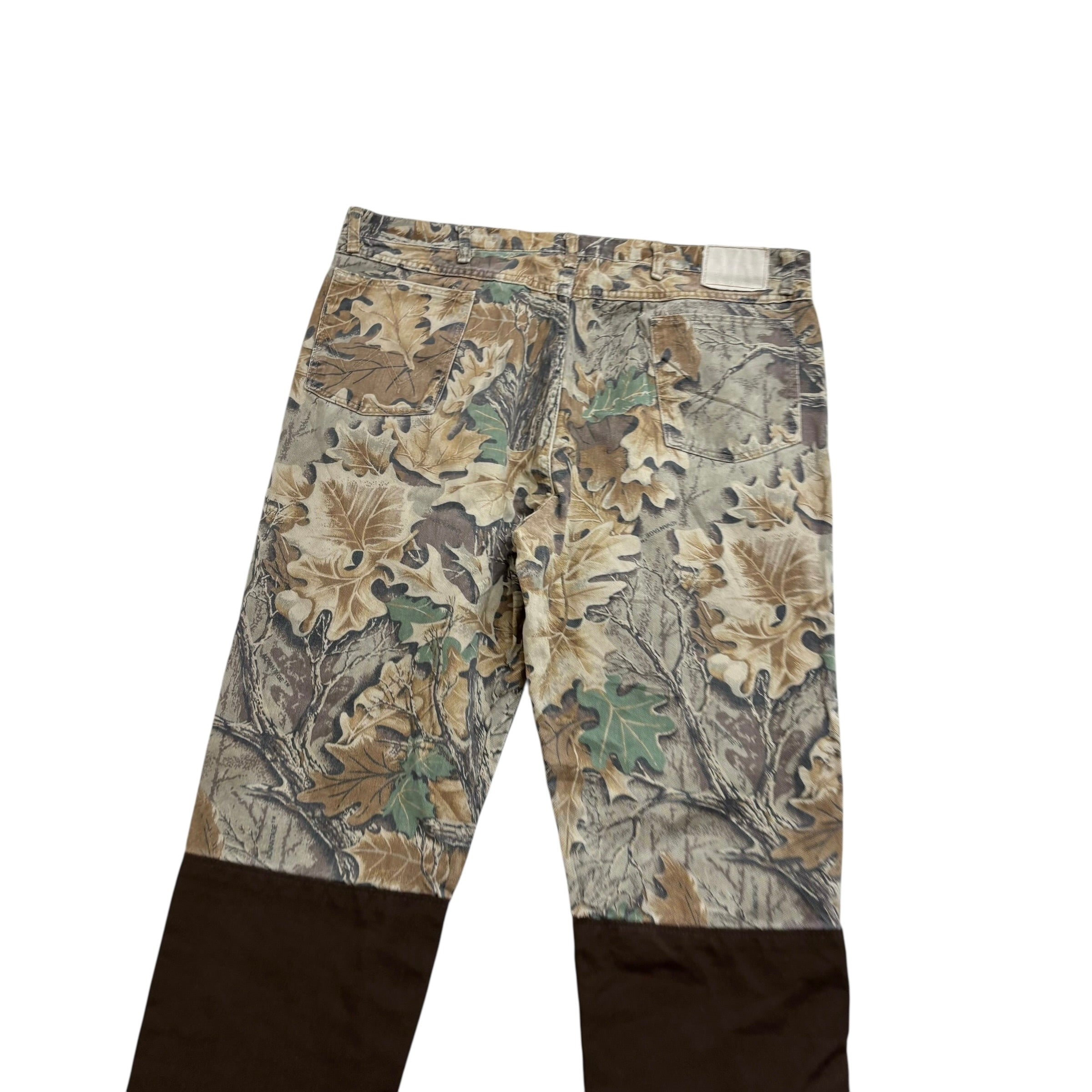 Wrangler RealTree Jeans W40 L30 Mens Vintage Camouflage Relaxed Fit