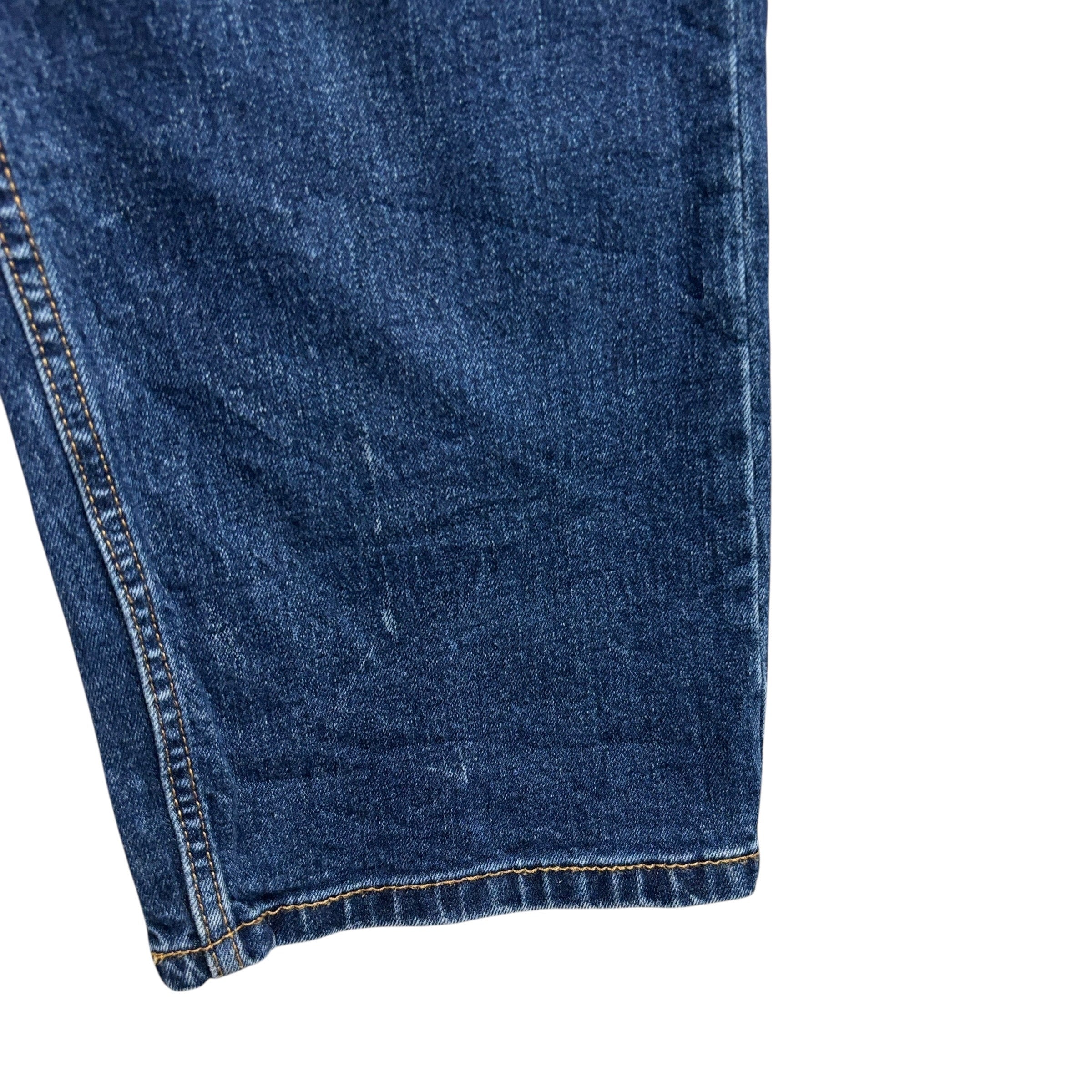 Levis 505 Jeans W40 L30 Mens Mid Blue Regular Straight Fit Stretch Denim