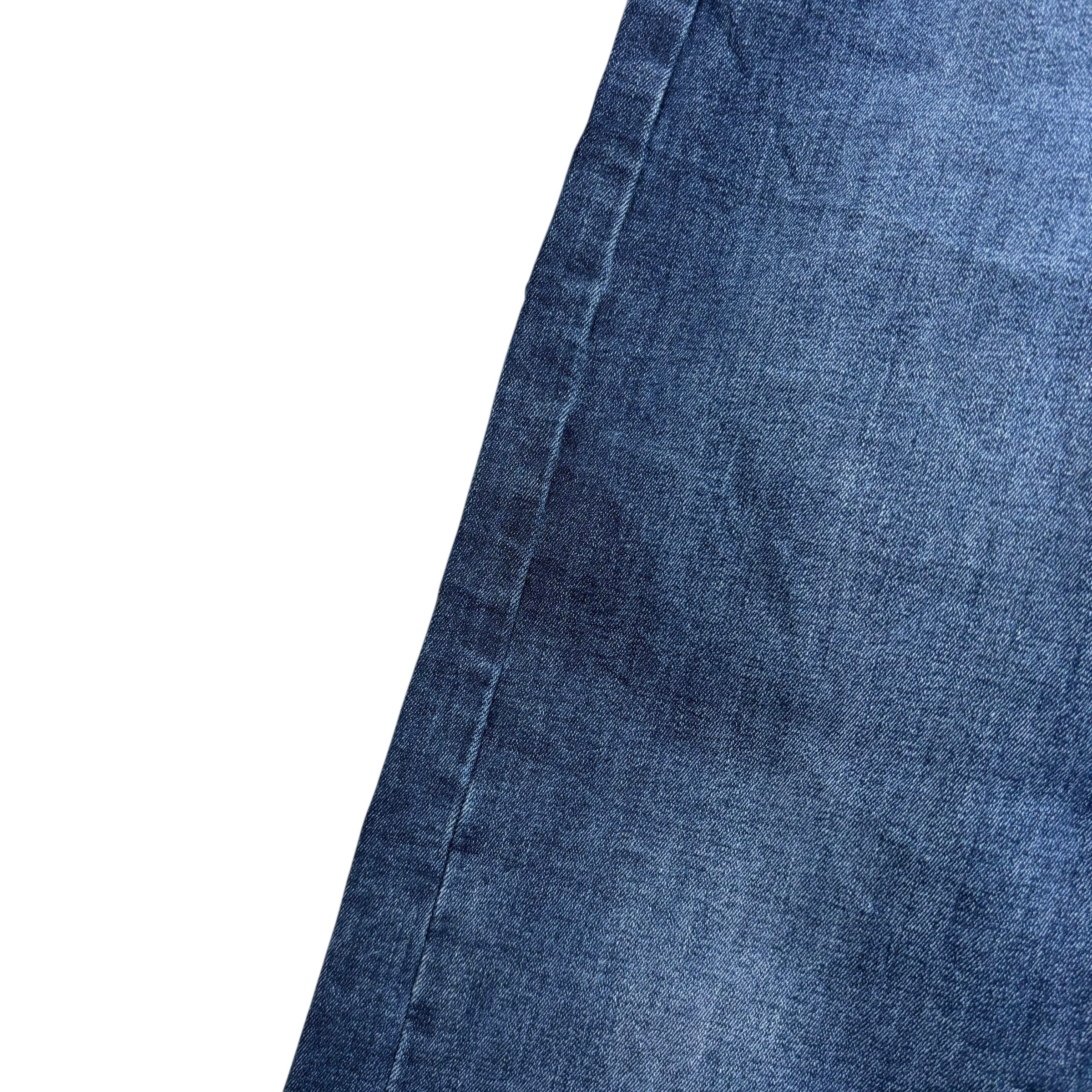 Levis 502 Jeans W31 L32 Mens Mid Blue Regular Tapered Fit Stretch Denim