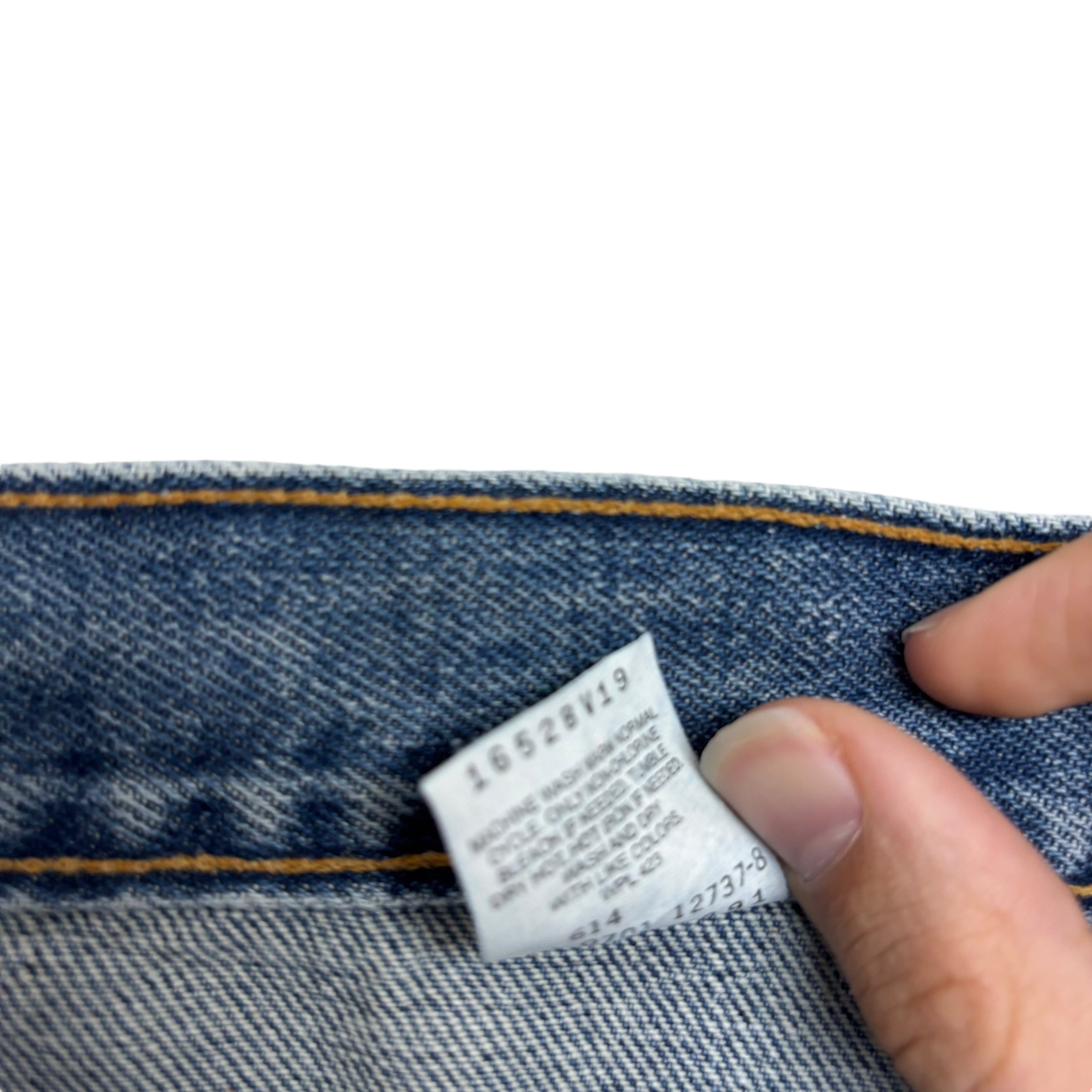 Levis 550 Jeans W48 L31 Mens Mid Blue Baggy Relaxed Vintage Made In USA (E)