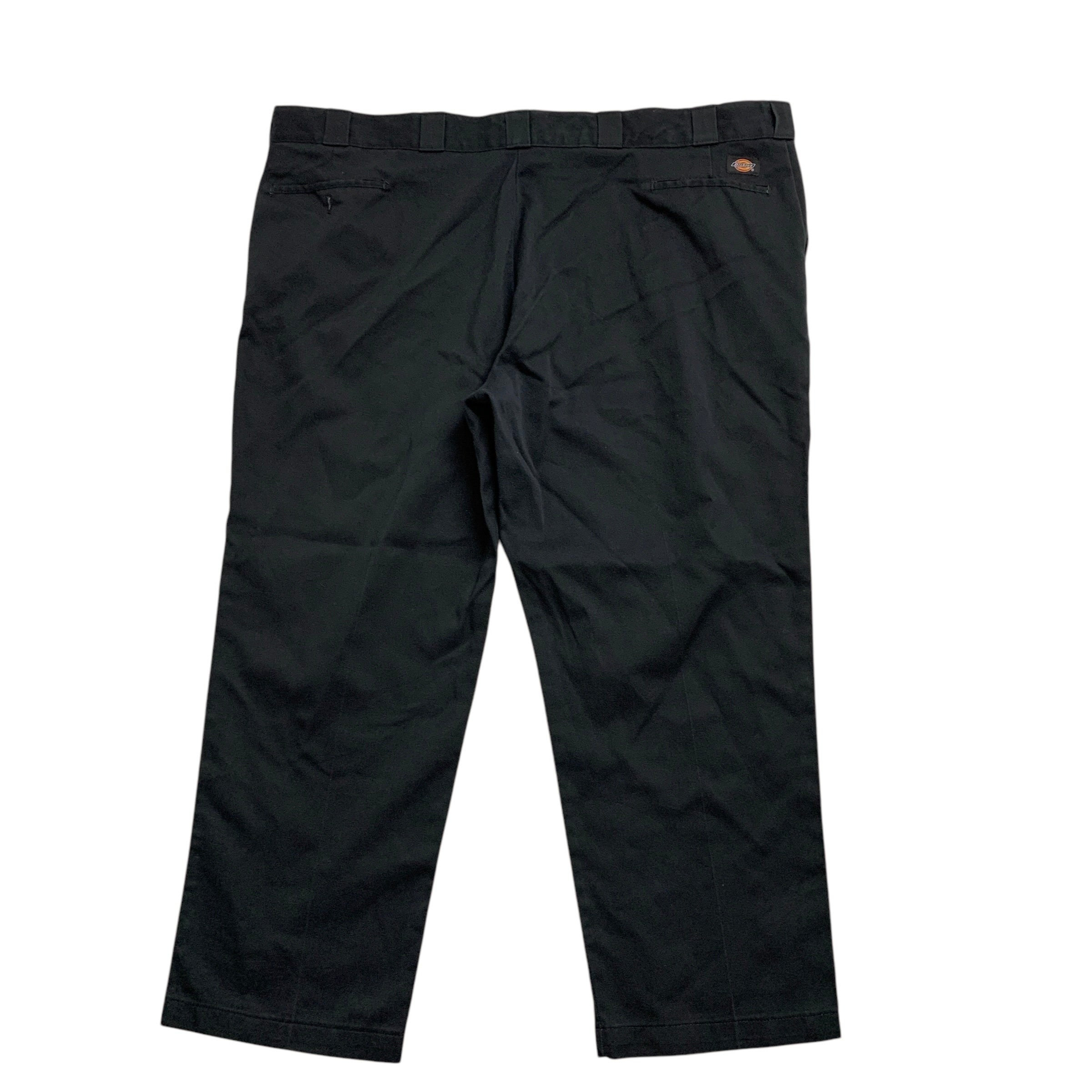Dickies 874 Trousers W50 L30 Mens Black Pants Original Straight Fit Workwear