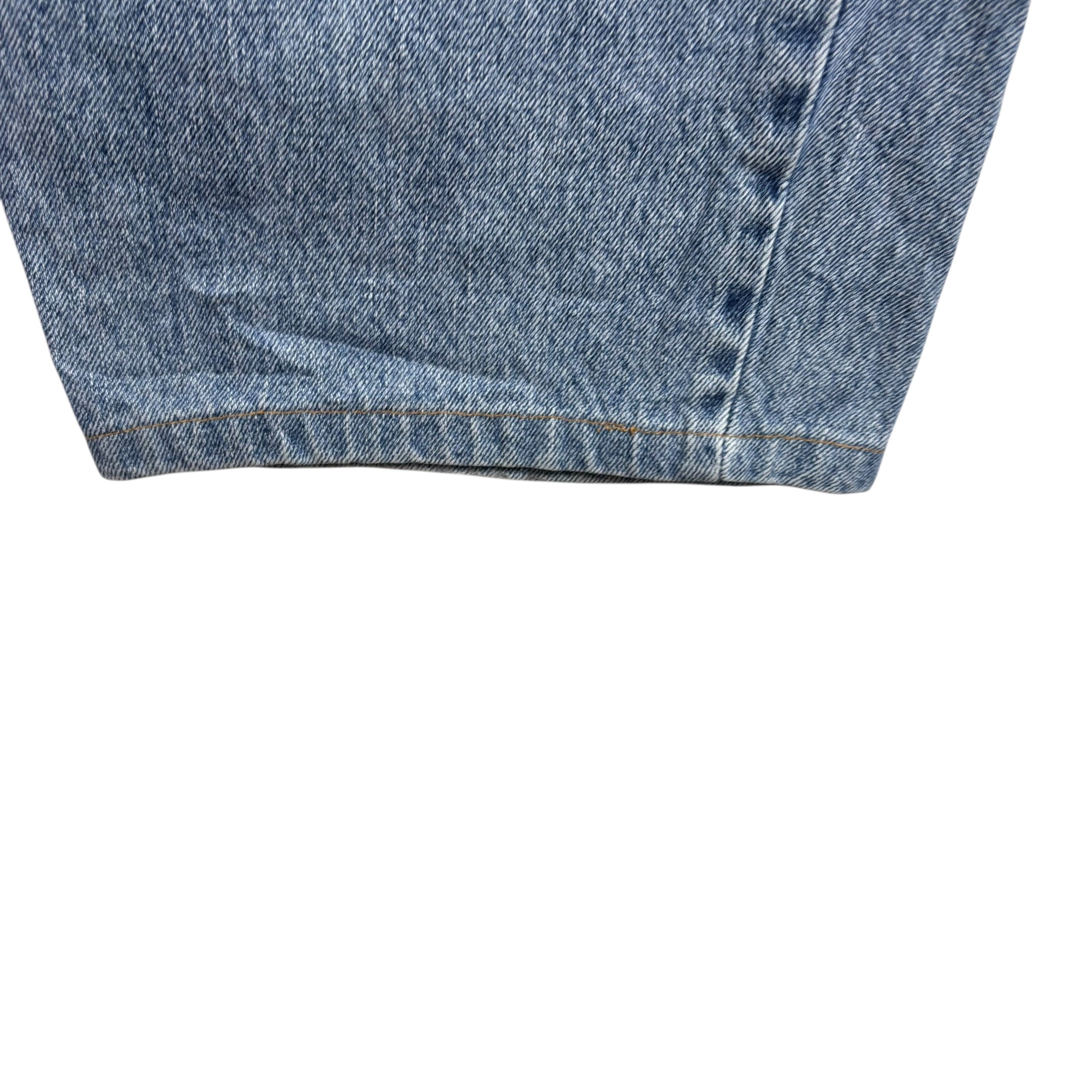 Levis 560 Jeans W48 L28 Mens Light Blue Baggy Relaxed Comfort Fit Vintage Denim