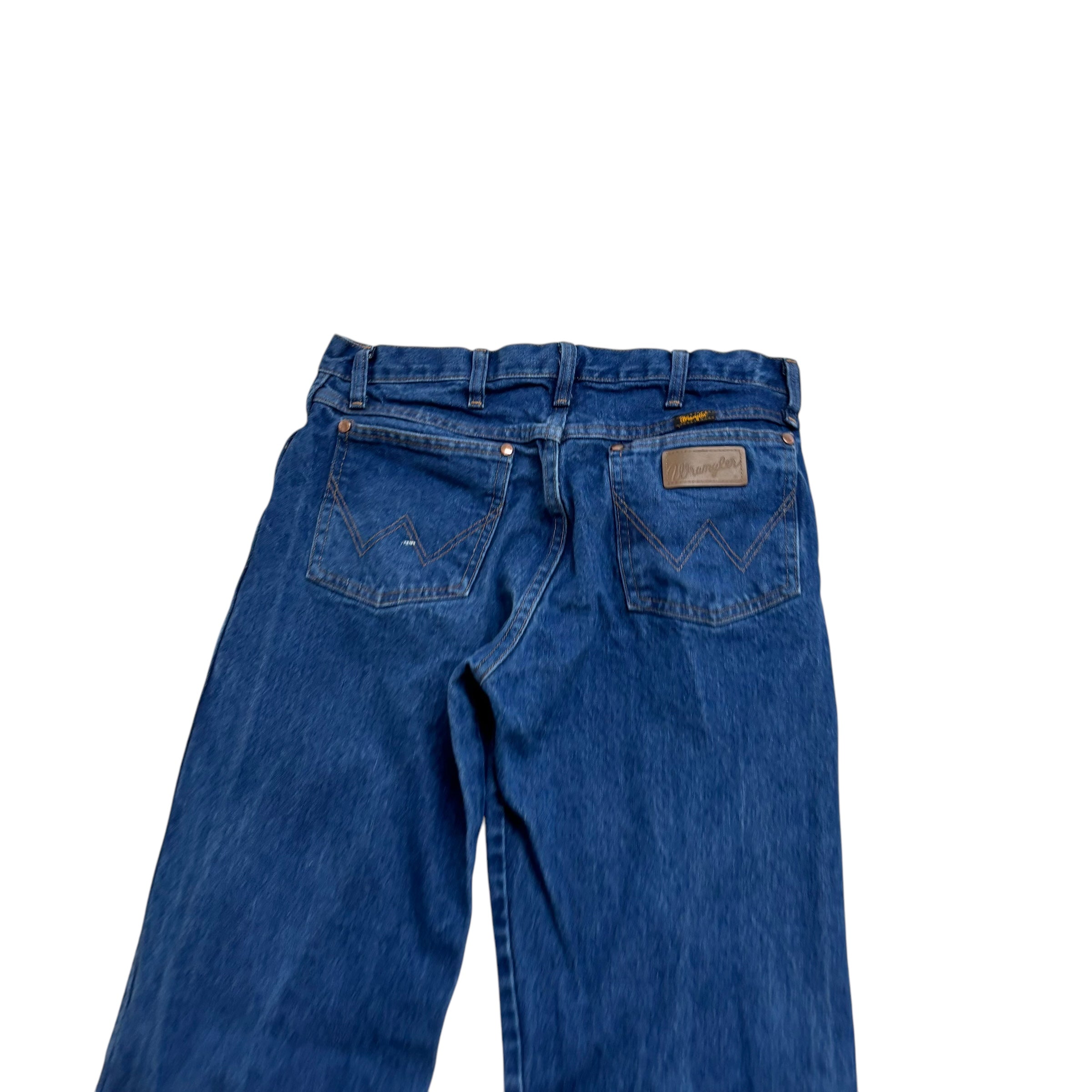 Wrangler Jeans Cowboy Cut W30 L32 Mens Mid Blue 13MWZ Original Fit Denim (F)