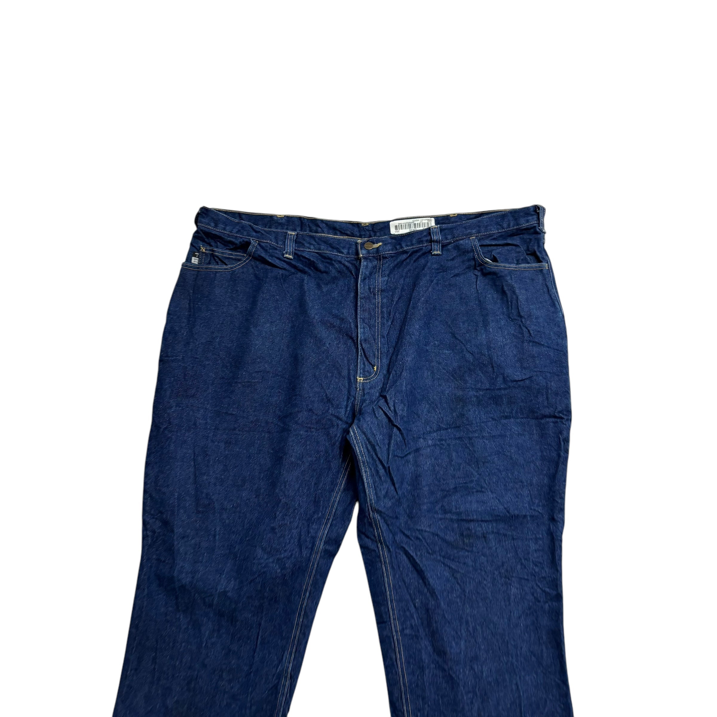 Carhartt Jeans W50 L28 Mens Dark Blue Relaxed Straight Fit Denim (E)