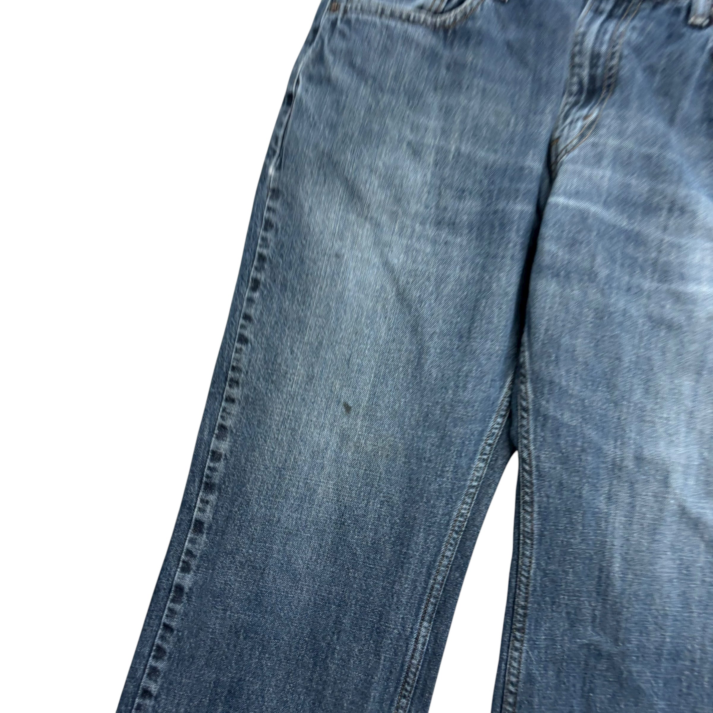 Levis 559 Jeans W36 L27 Mens Dark Blue Baggy Relaxed Straight Fit Denim (F)