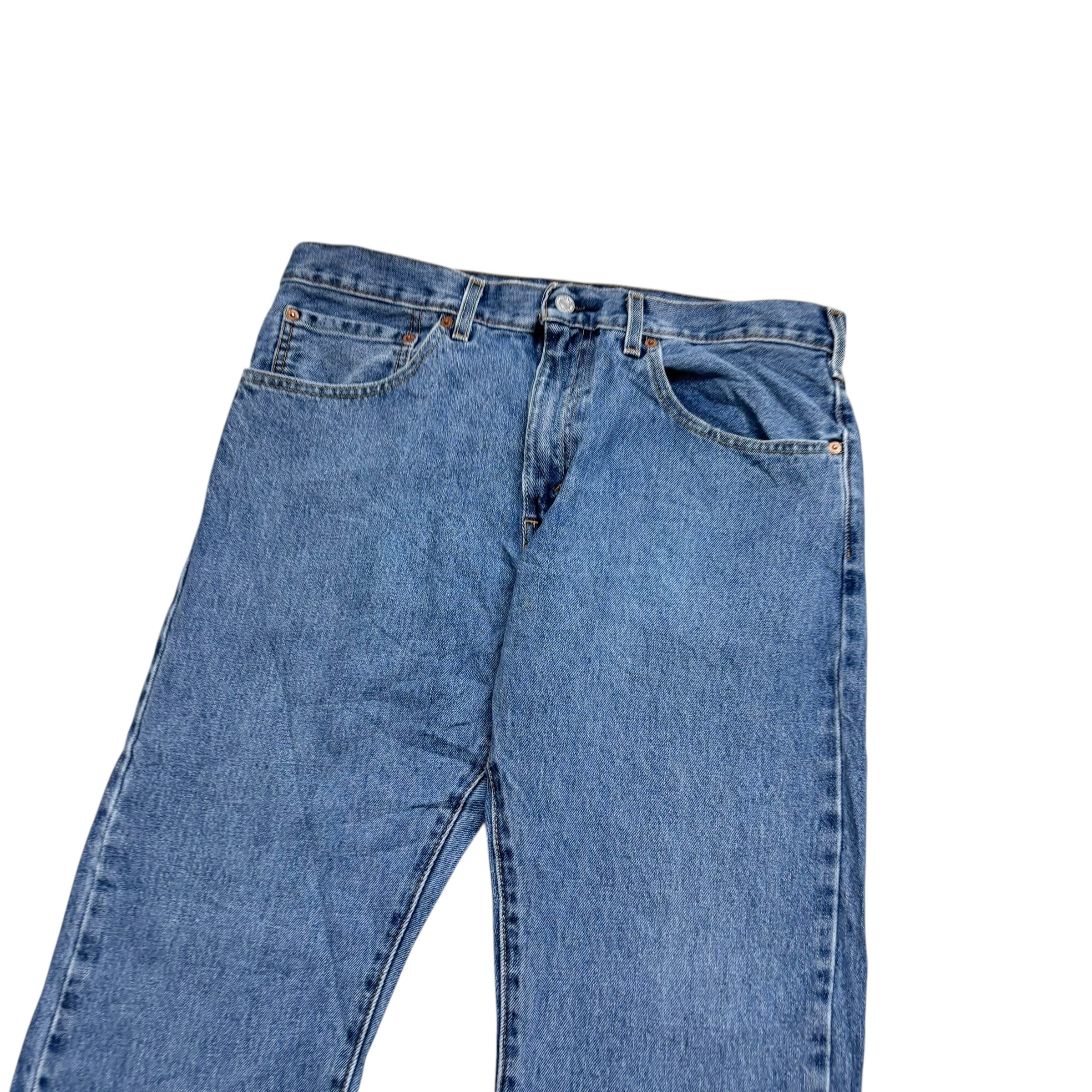 Levis 517 Jeans W34 L29 Mens Light Blue Regular Bootcut Fit Denim