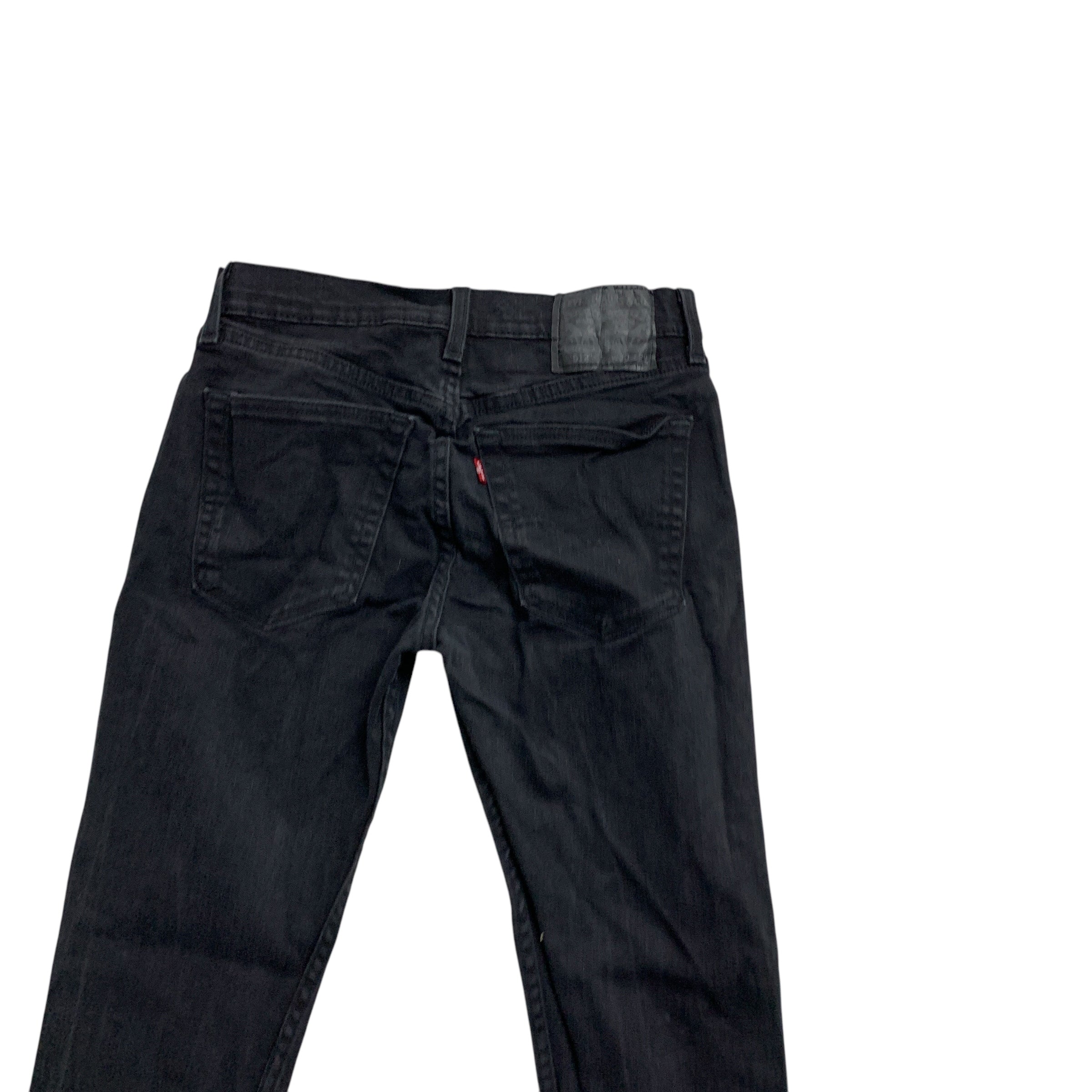 Levis 512 Jeans W29 L28 Mens Black Slim Tapered Fit Stretch Denim