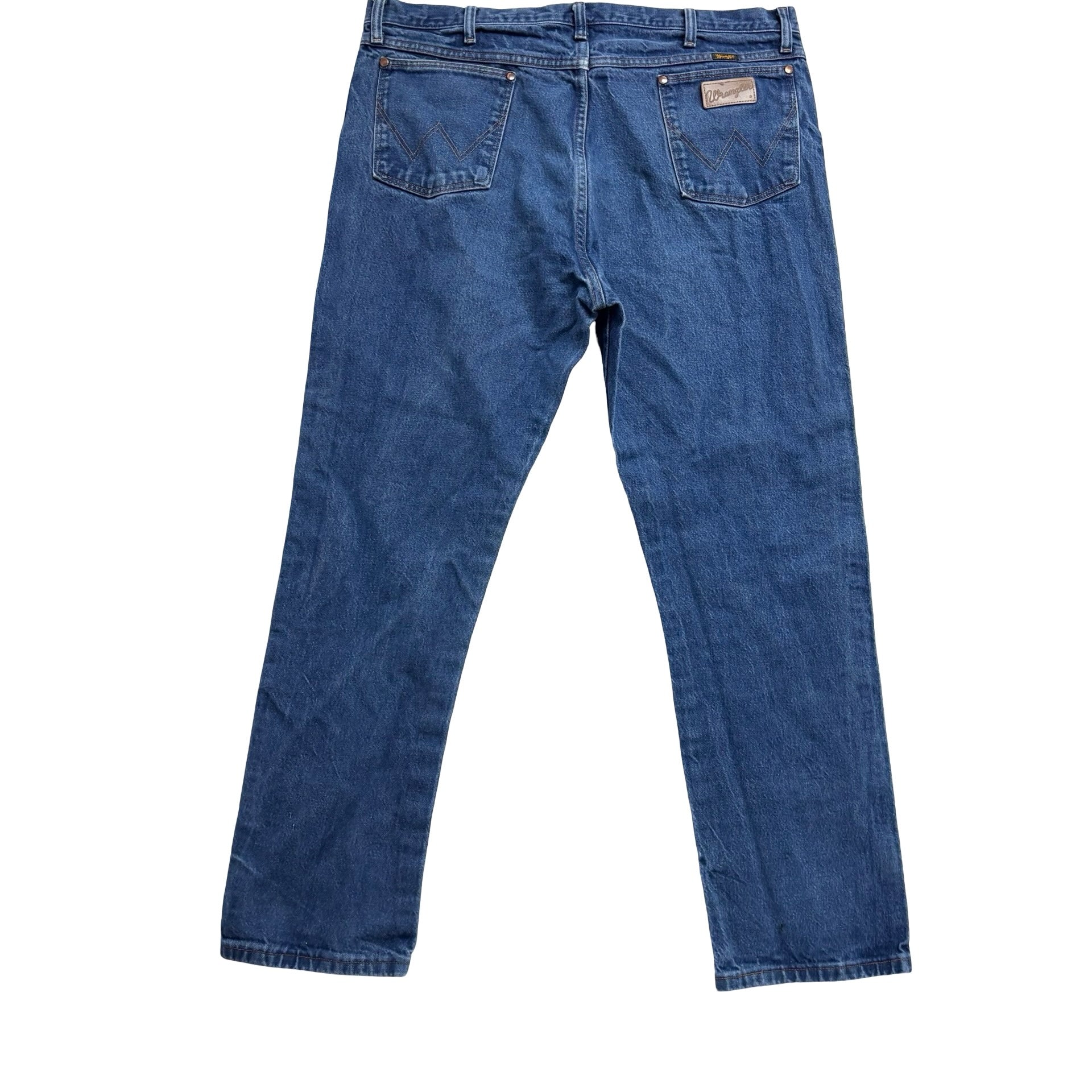 Wrangler Jeans Cowboy Cut W40 L32 Mens Mid Blue 13MWZ Original Fit Denim