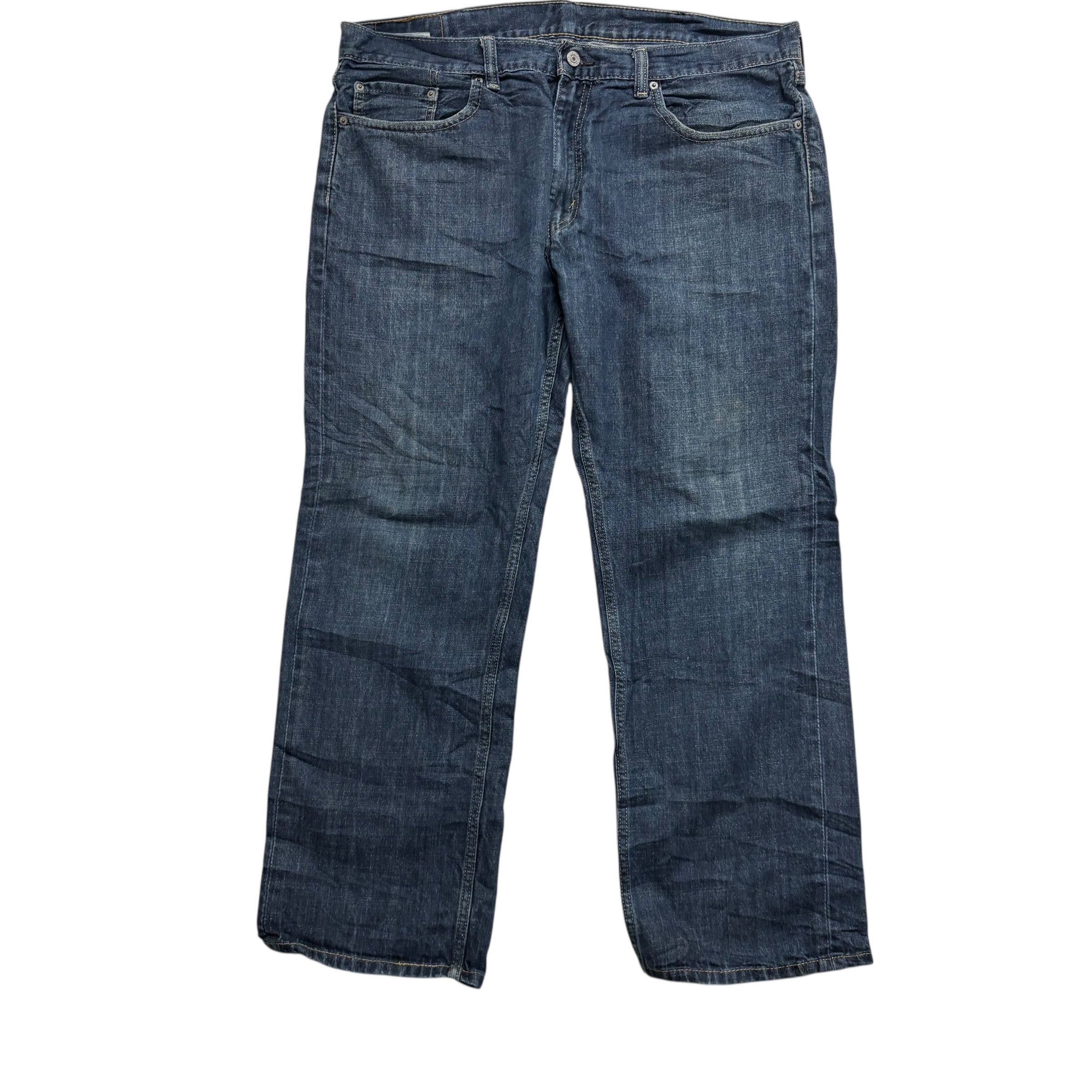 Levis 559 Jeans W38 L30 Mens Dark Blue Baggy Relaxed Straight Fit Denim