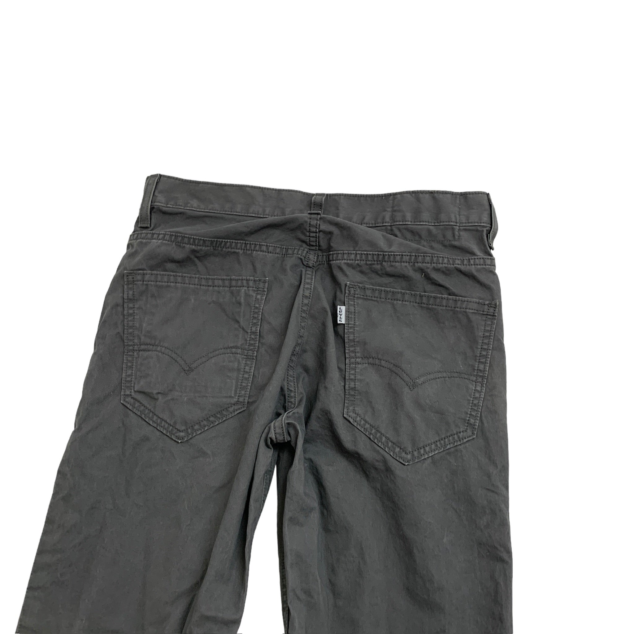 Levis 511 Trousers W30 L30 Mens Grey Slim Fit Cotton Pants