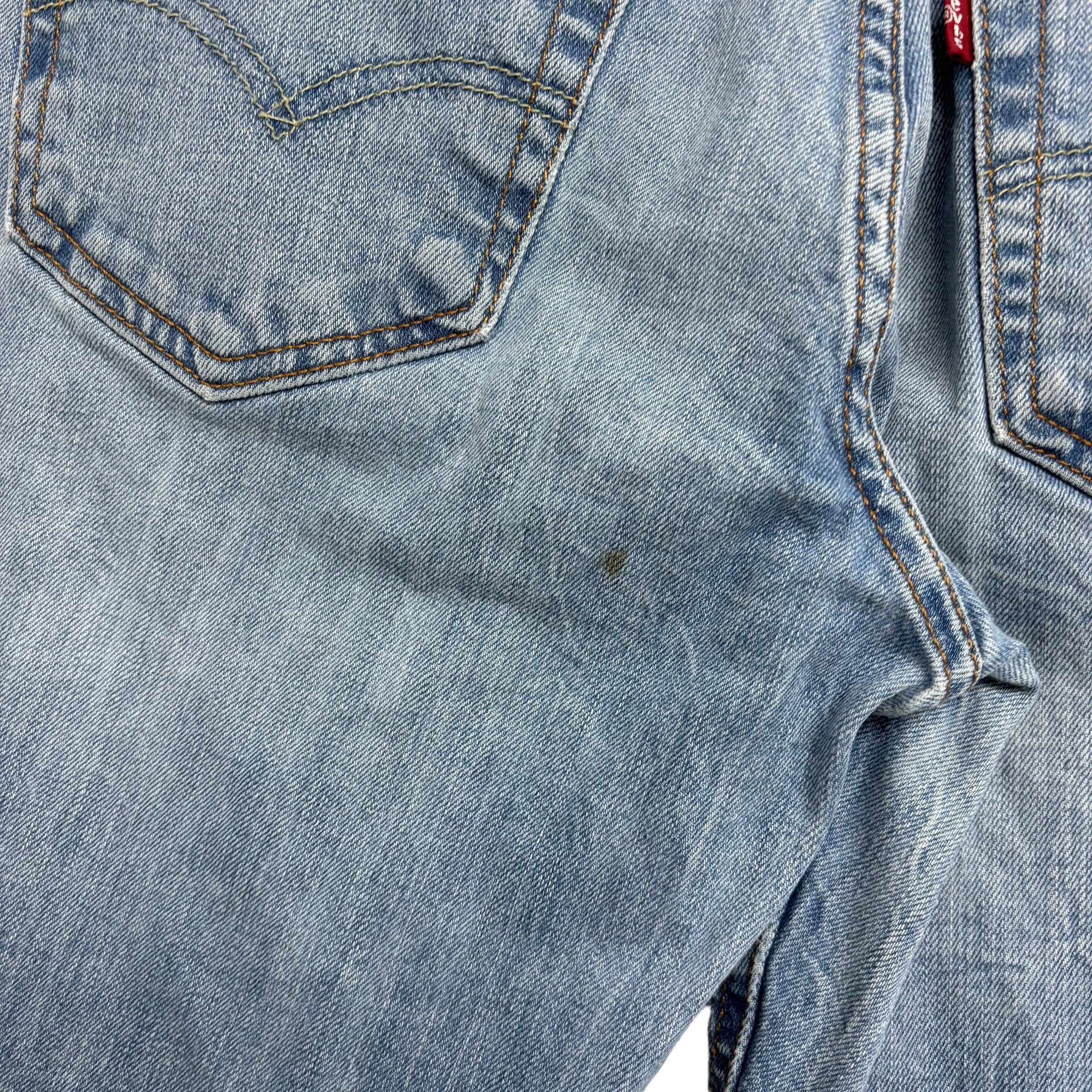 Levis 541 Jeans W29 L31 Mens Light Blue Athletic Tapered Fit Stretch Denim