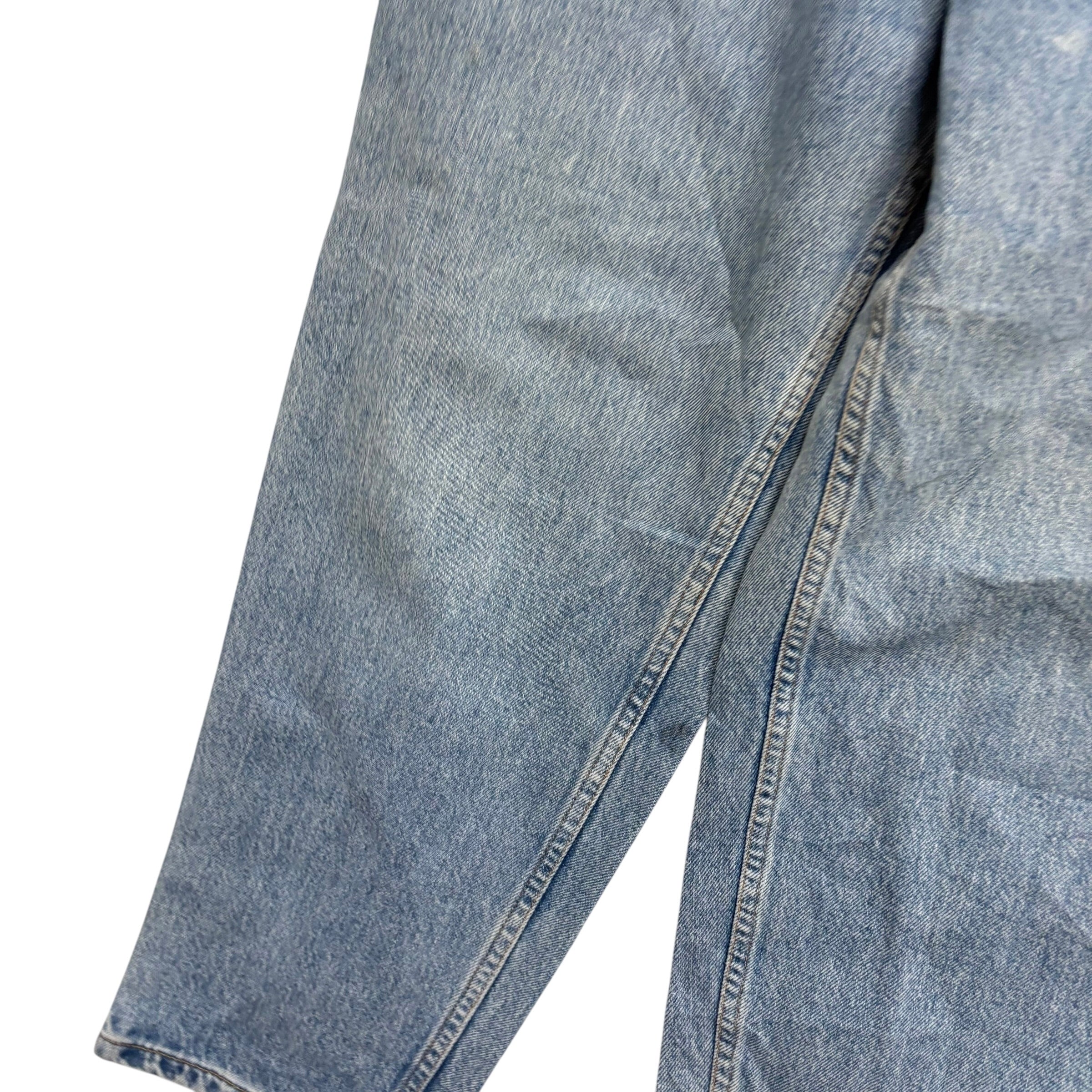 Levis 550 Jeans W33 L29 Womens Light Blue Relaxed Tapered Fit Vintage