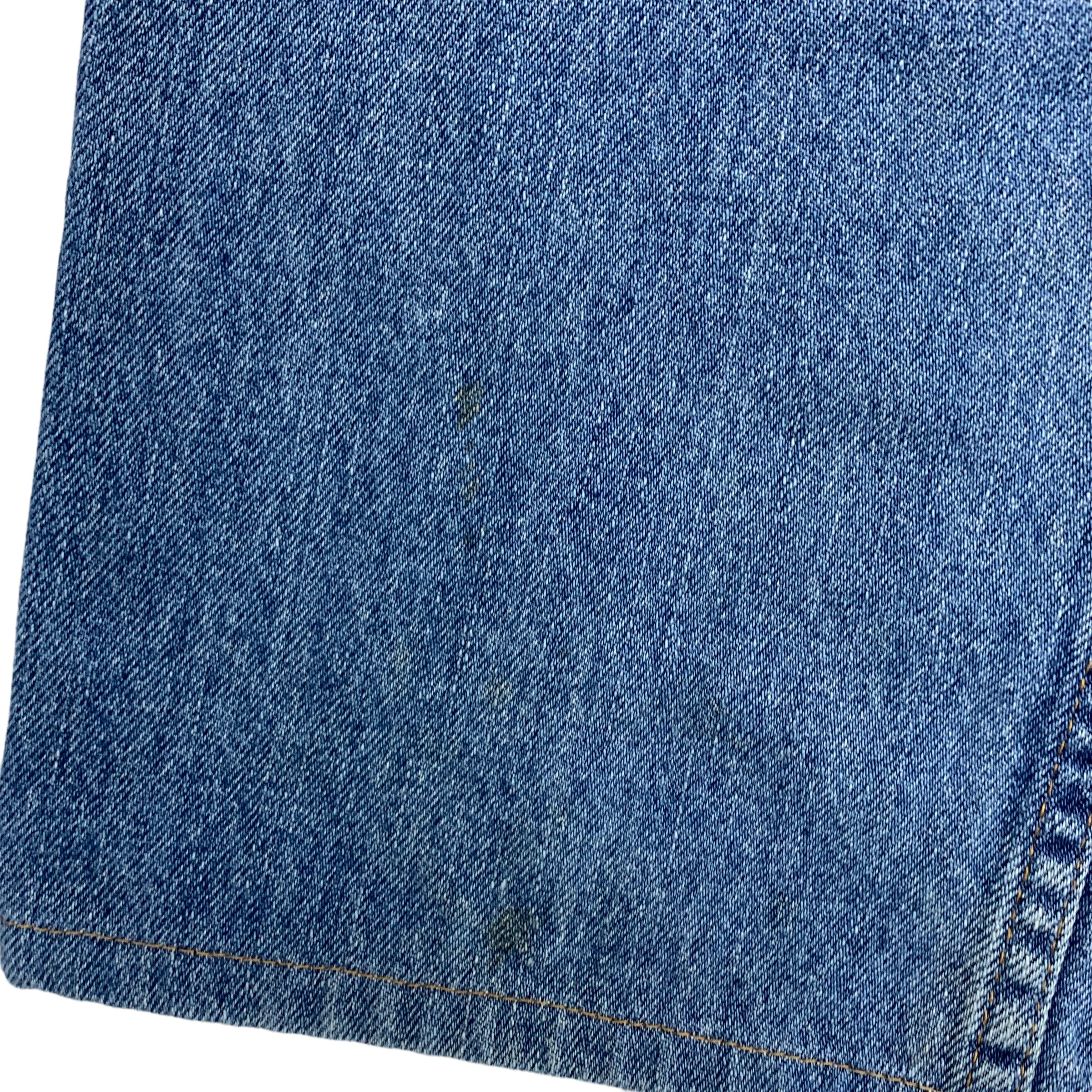 Levis 516 Jeans W37 L26 Mens Blue Straight Fit Vintage Denim