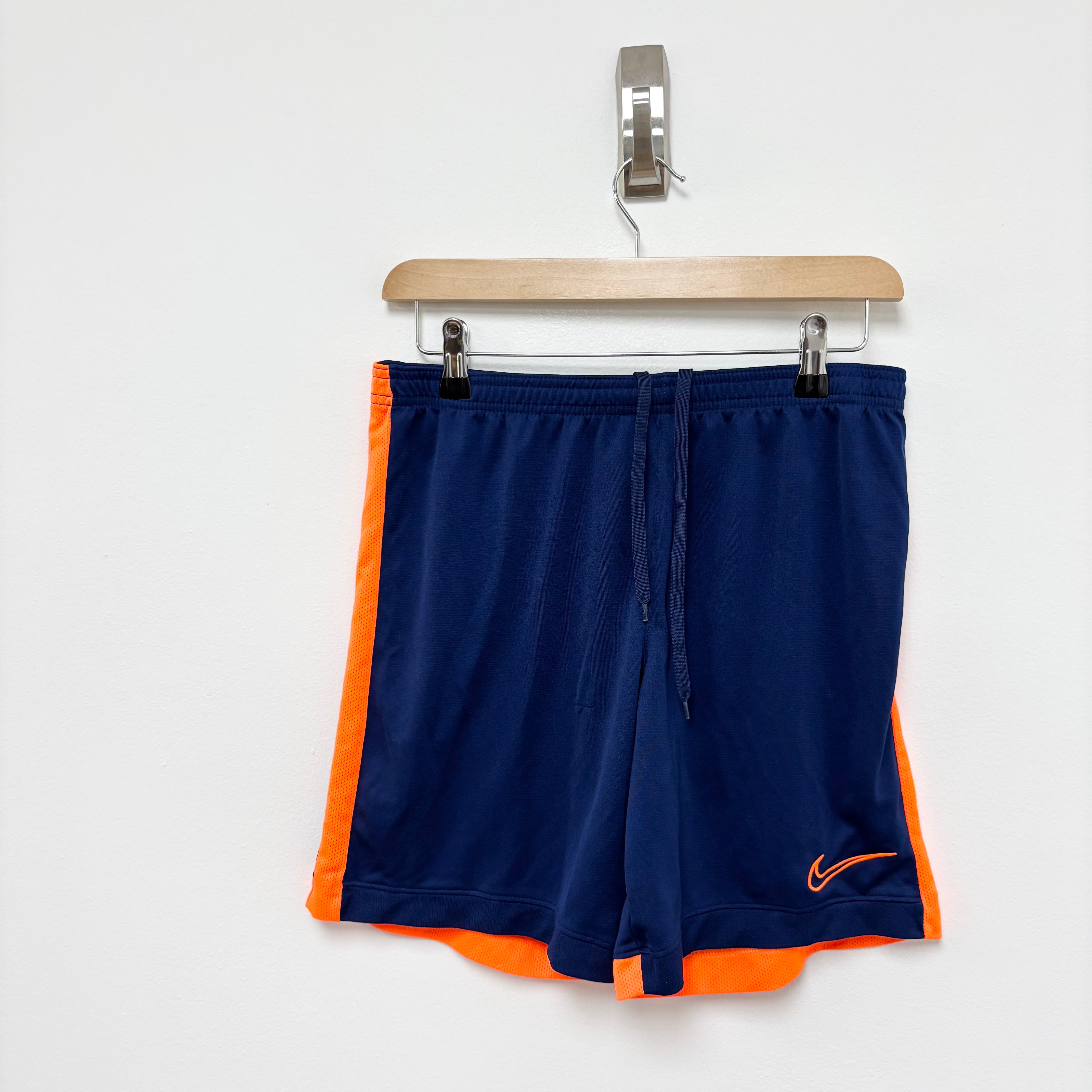 Nike Shorts Mens Medium Blue Dri Fit Running Sports Gym Athletic