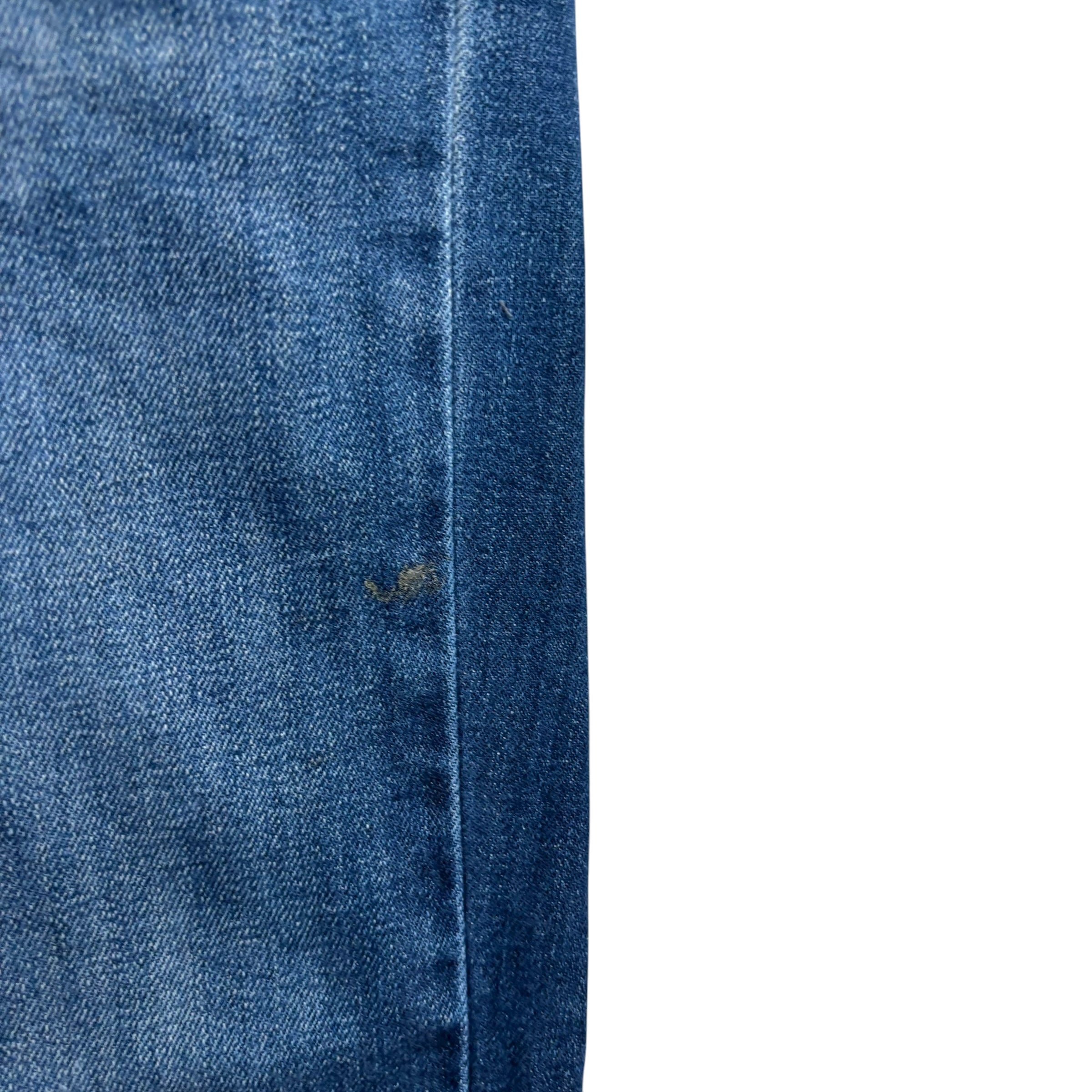 Levis 514 Jeans W33 L29 Mens Mid Blue Regular Straight Fit Stretch Denim (F)