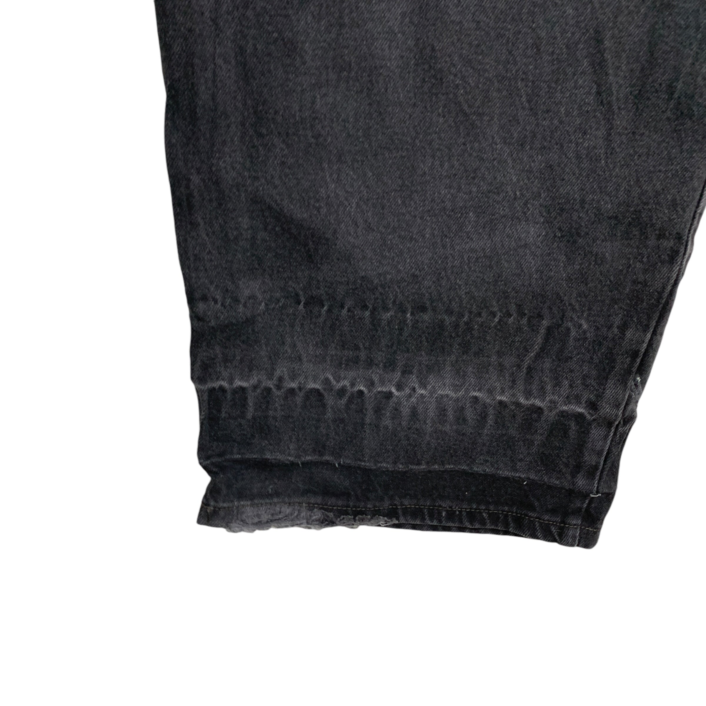 Levis 550 Jeans W54 L32 Mens Black Baggy Relaxed Straight Fit Vintage Denim