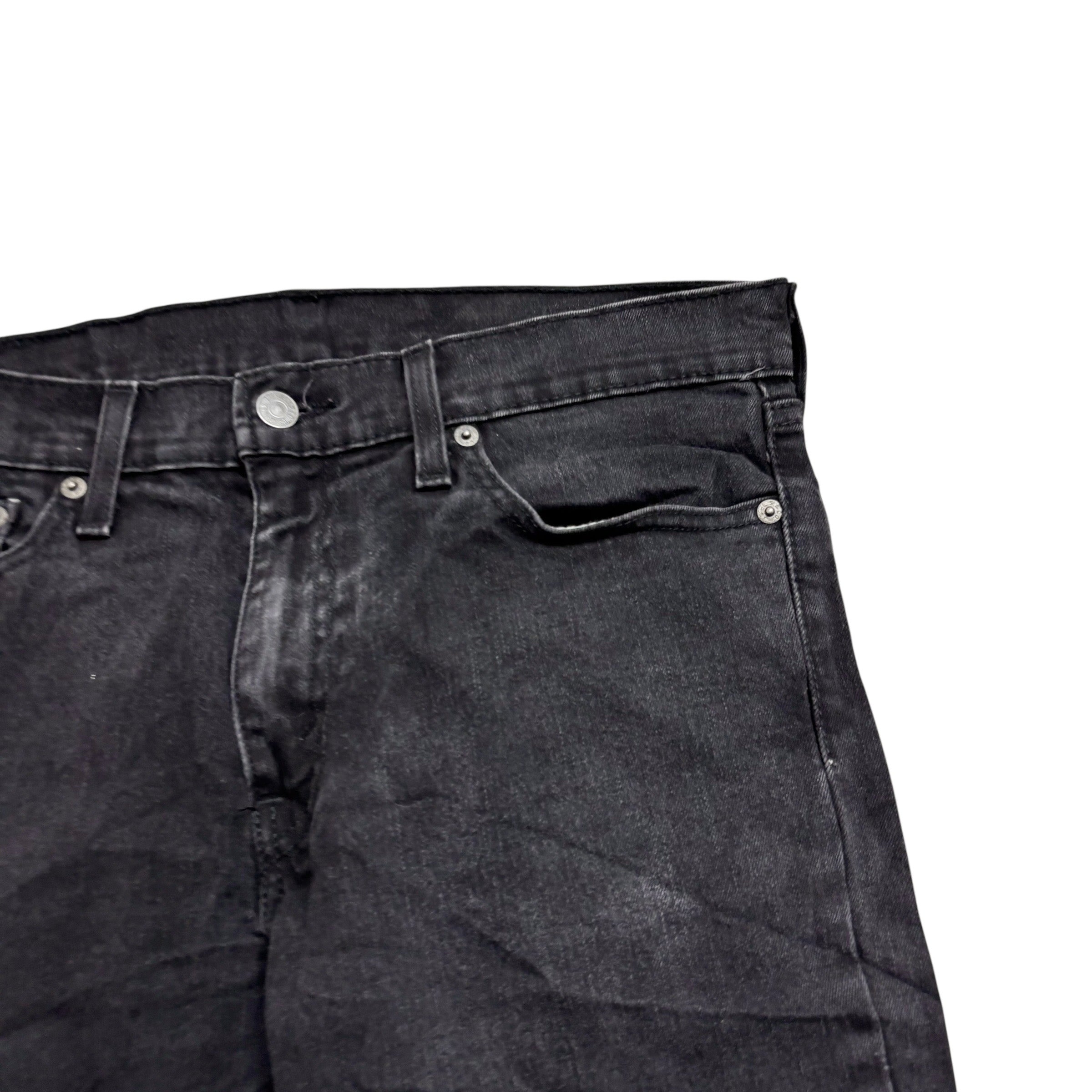 Levis 511 Jeans W32 L30 Mens Black Slim Fit Stretch Denim