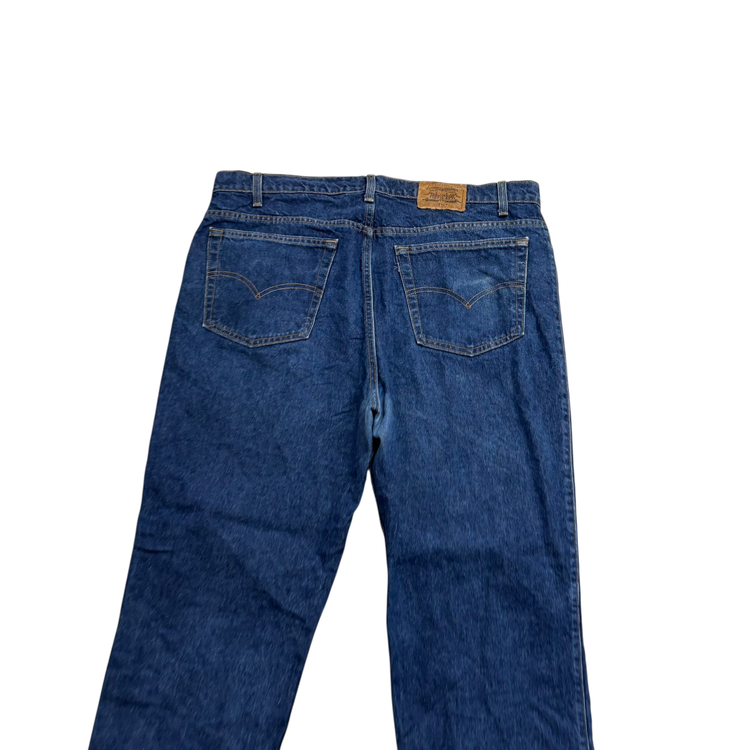 Levis 540 Jeans W40 L30 Mens Dark Blue Relaxed Tapered Vintage Made In USA