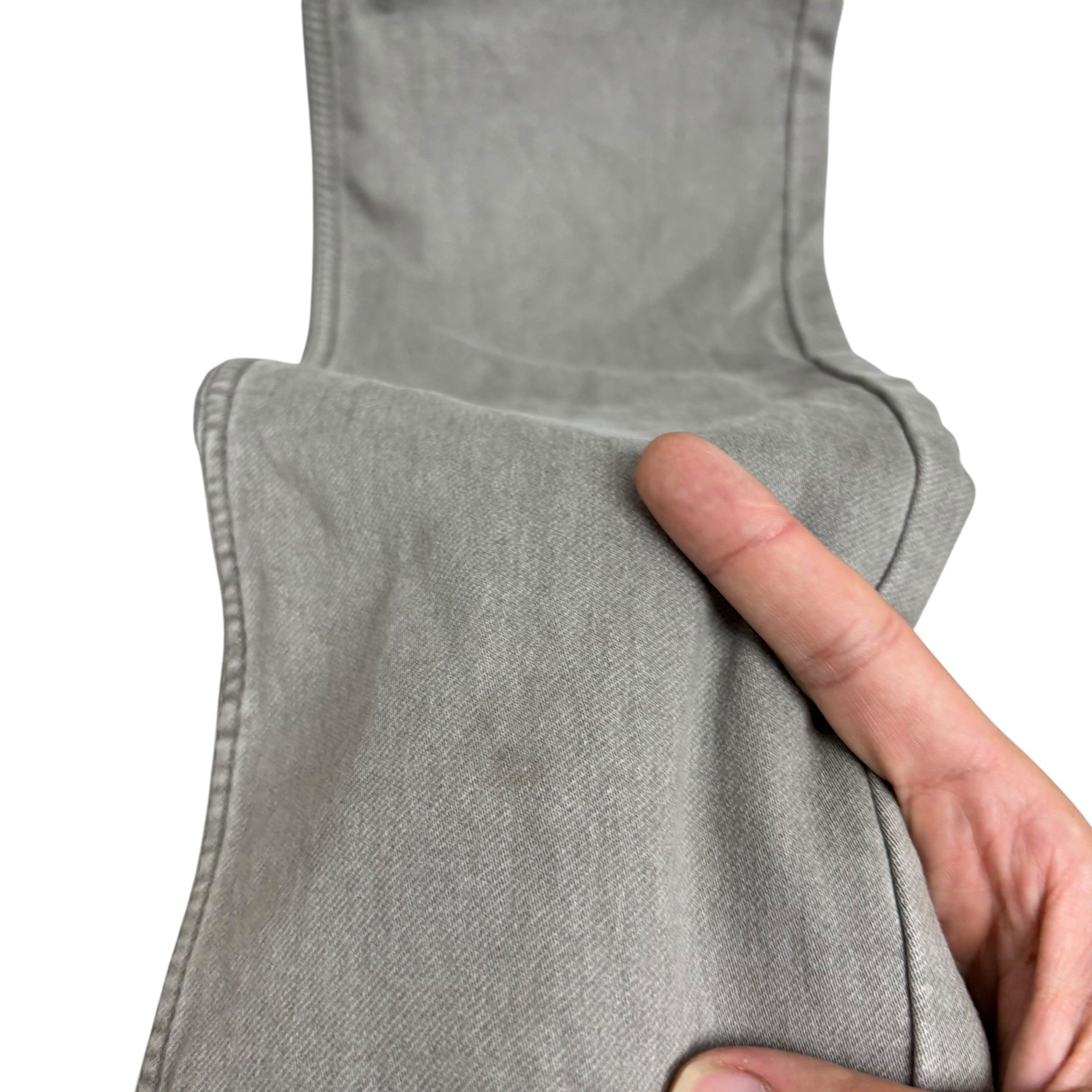 Levis Denizen Jeans W30 L32 Mens Grey Slim Fit Stretch Denim