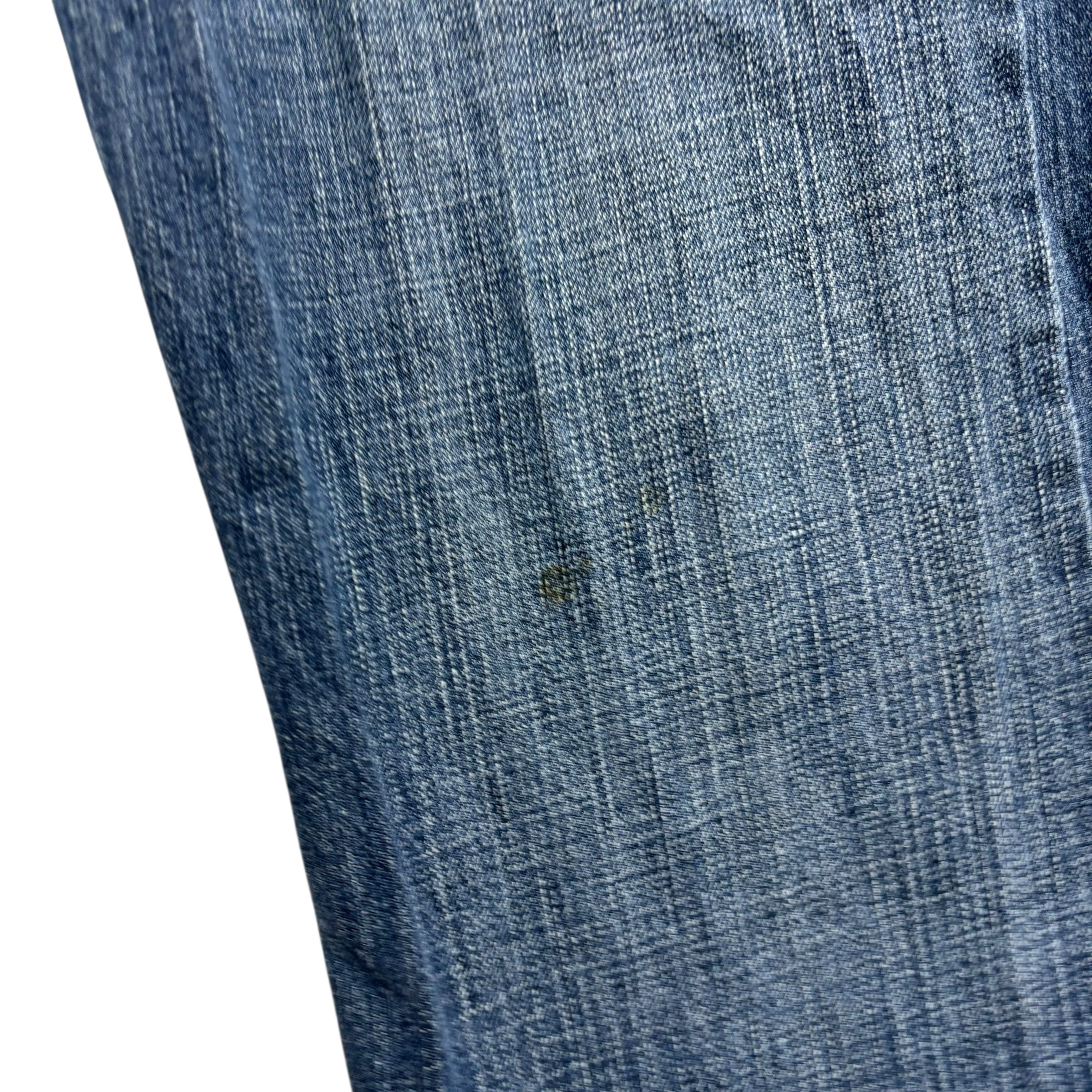 Levis 569 Jeans W34 L31 Mens Mid Blue Baggy Relaxed Straight Fit Denim (F)