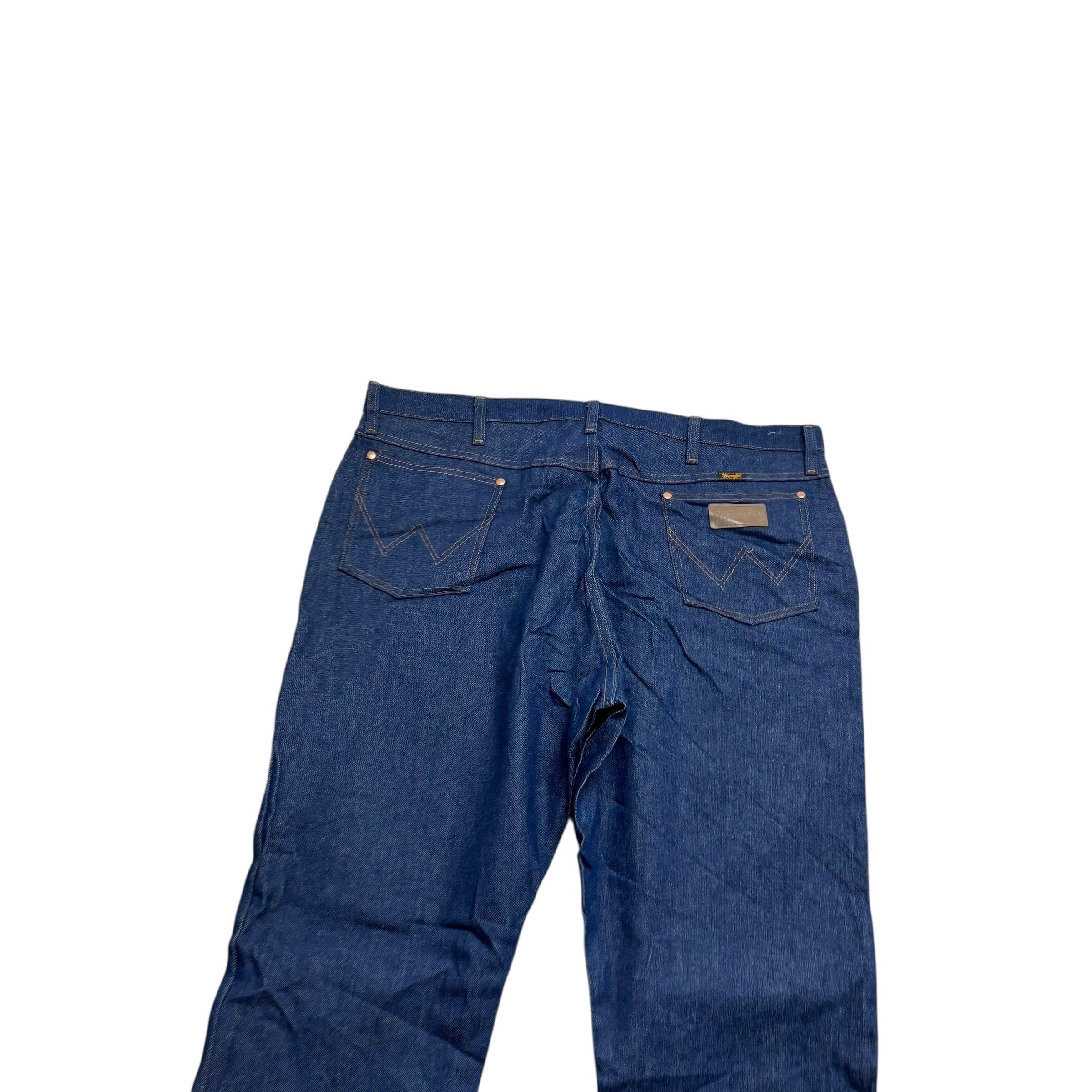 Wrangler Jeans Cowboy Cut W42 L33 Mens Dark Blue 13MWZ Original Fit Denim (E)