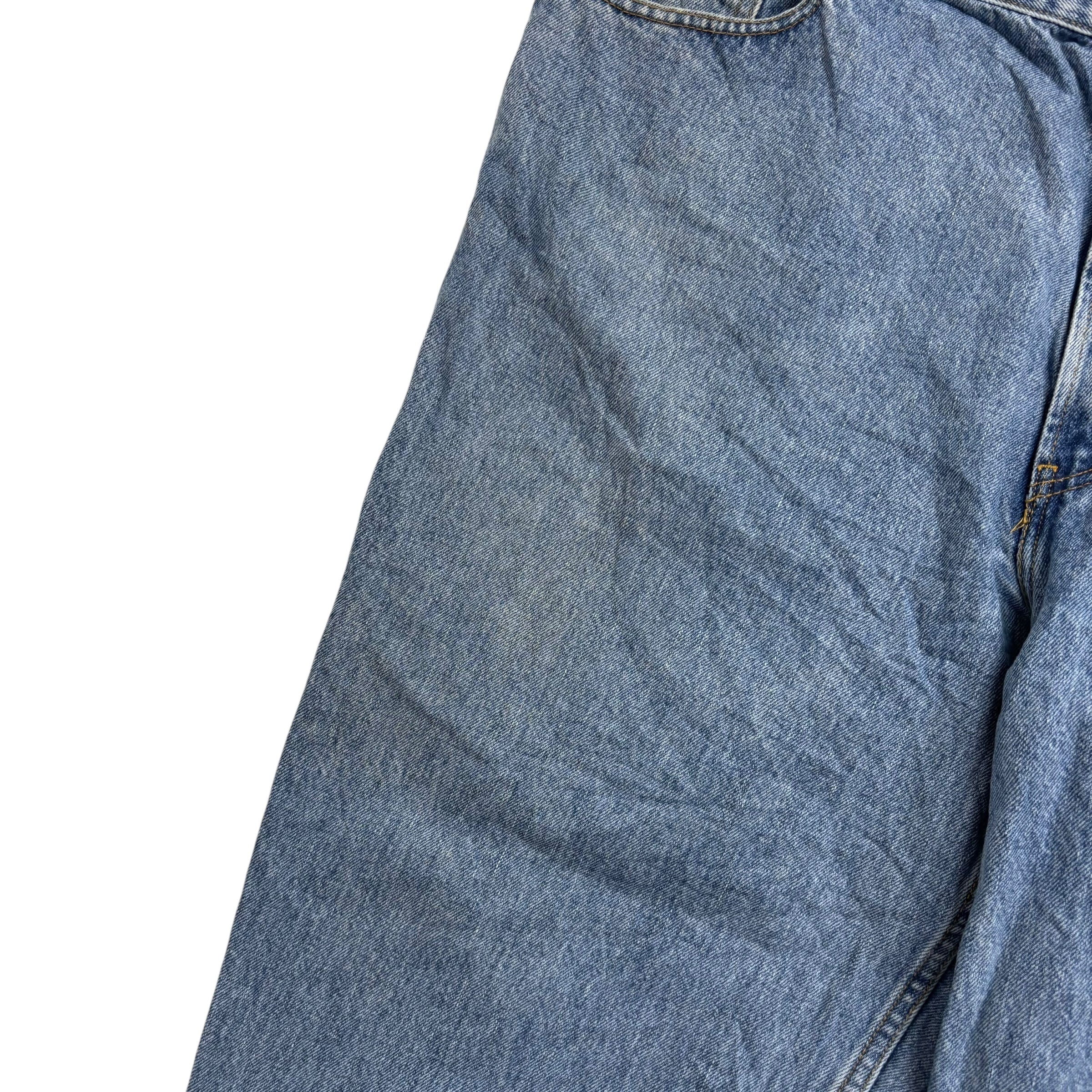 Levis 560 Jeans W48 L28 Mens Light Blue Baggy Relaxed Comfort Fit Vintage Denim