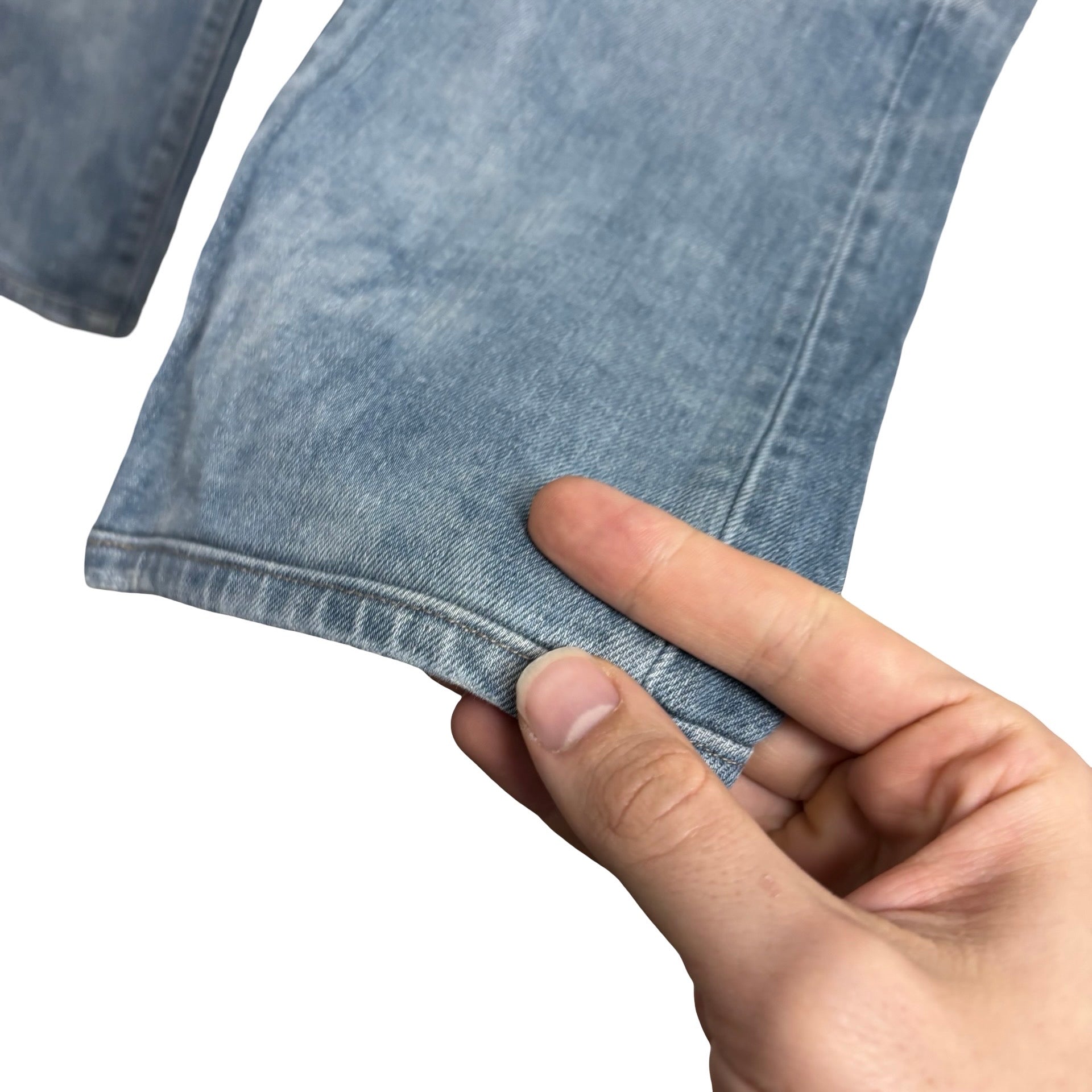 G Star 3301 Jeans W32 L27 Mens Mid Blue Slim Fit Stretch Denim