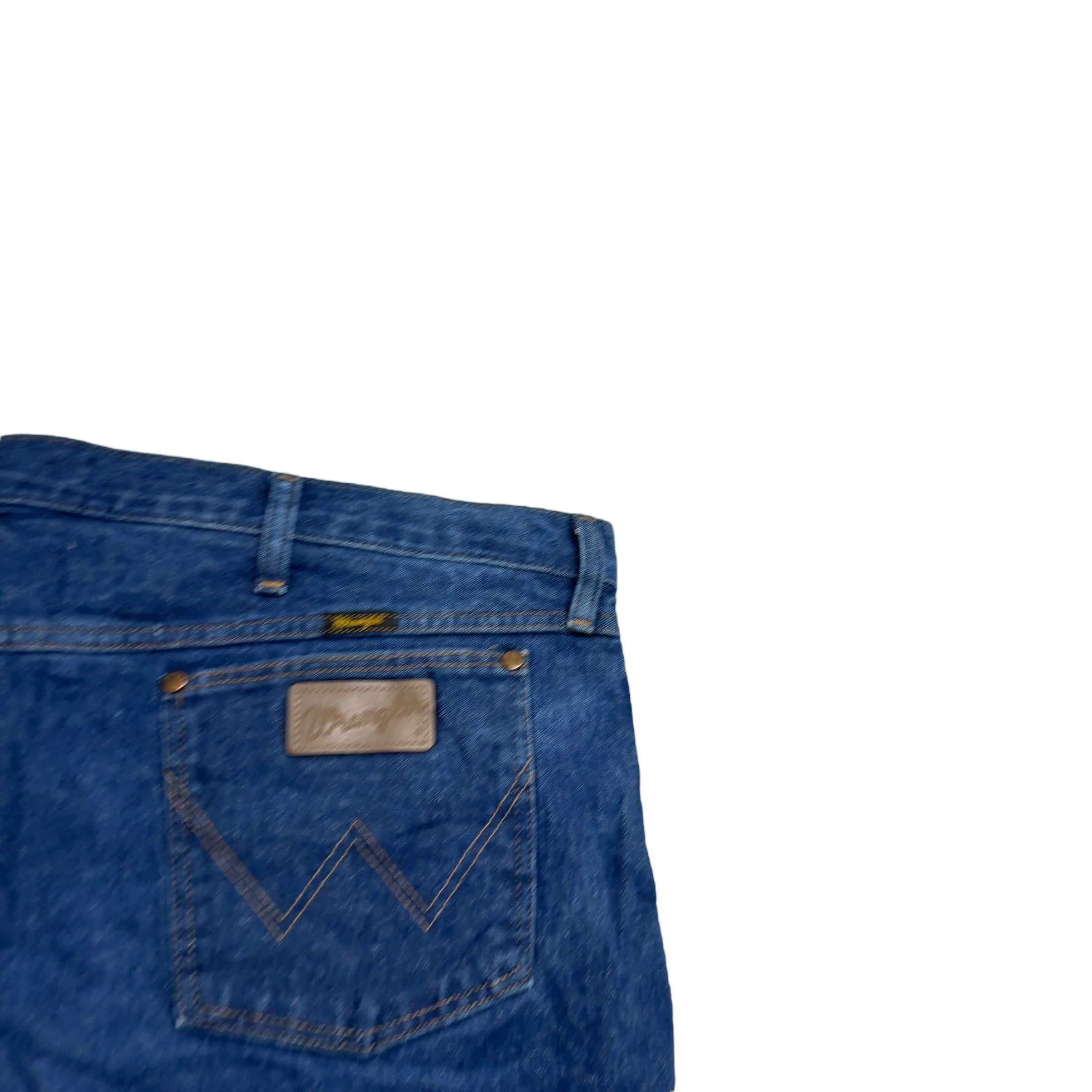 Wrangler Jeans Cowboy Cut W50 L32 Mens Mid Blue 13MWZ Original Fit Denim (E)