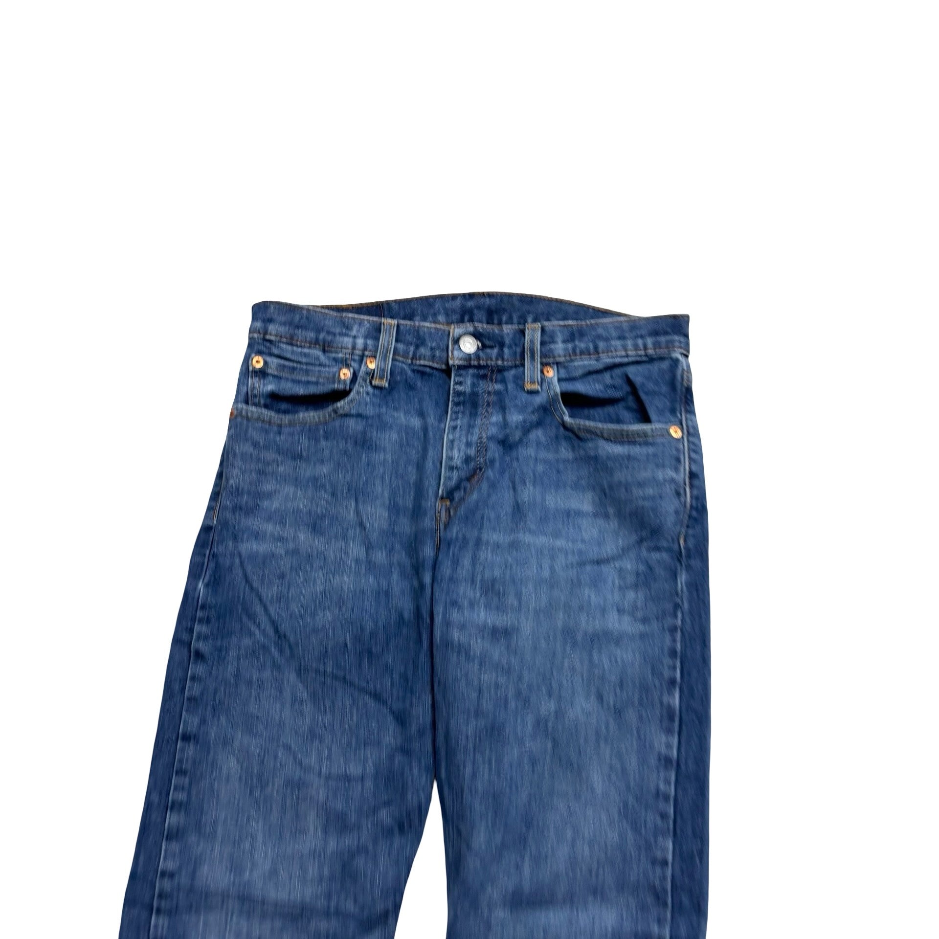 Levis 512 Jeans W33 L33 Mens Mid Blue Slim Tapered Fit Stretch Denim