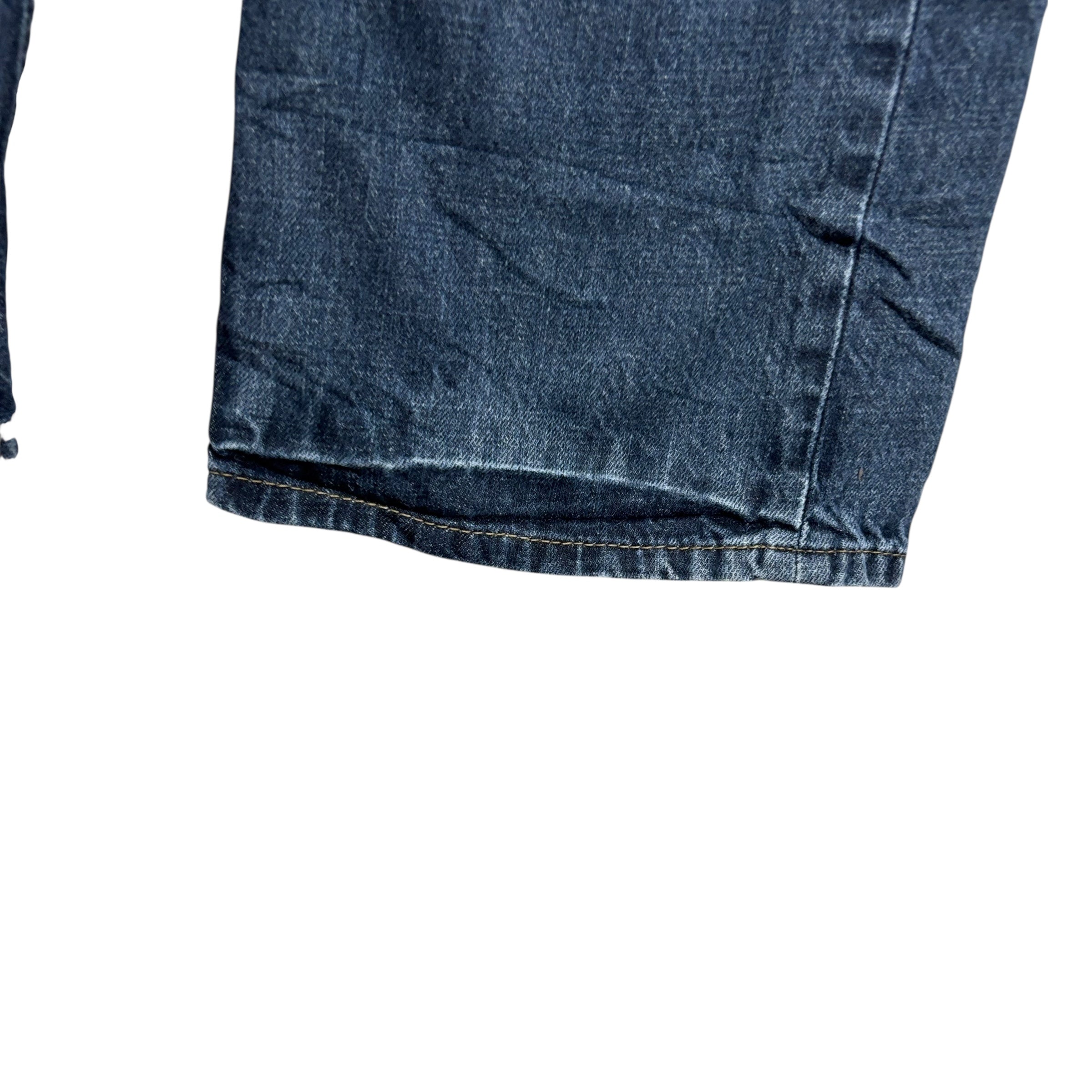 Levis 527 Jeans W38 L30 Mens Mid Blue Slim Bootcut Fit Denim