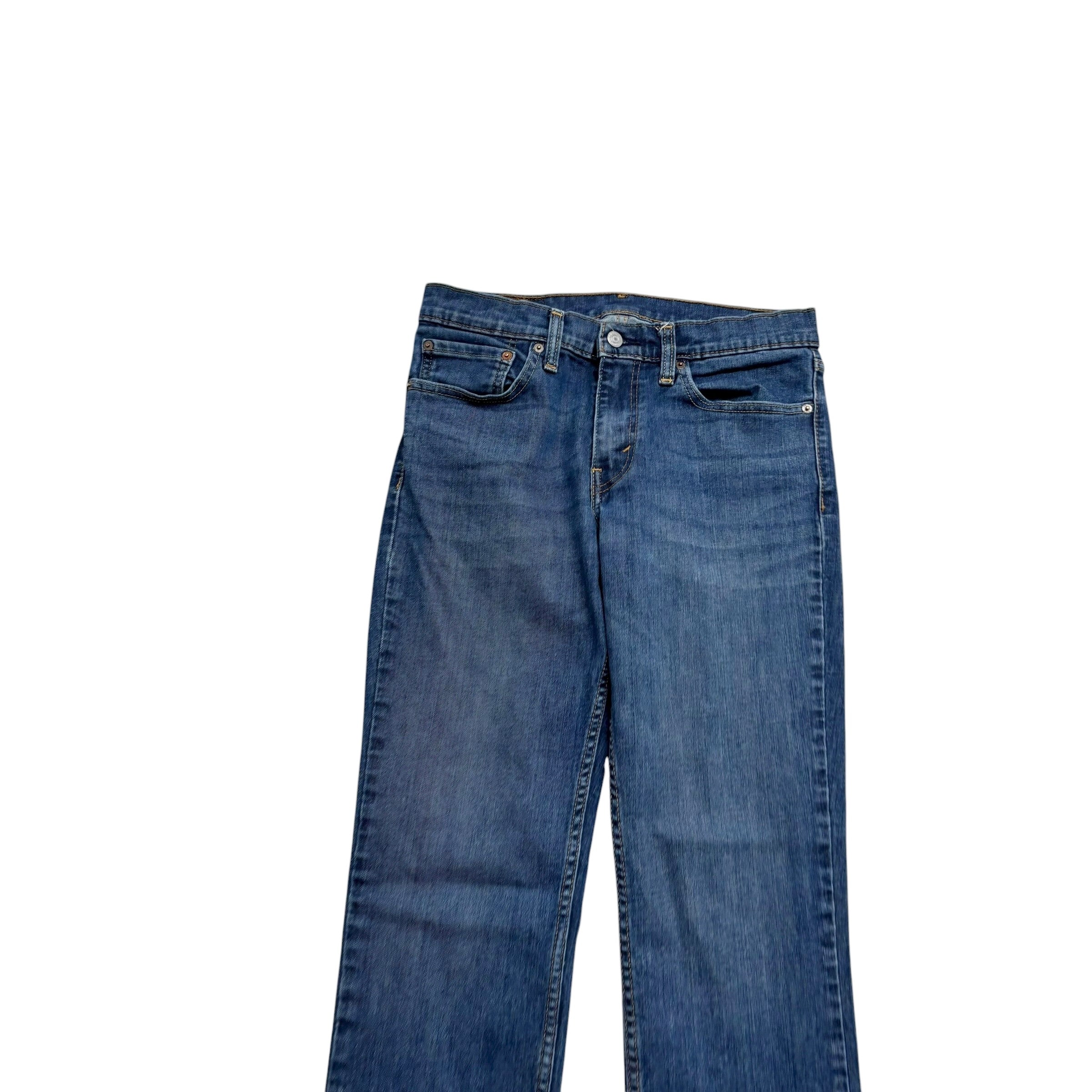 Levis 511 Jeans W30 L29 Mens Mid Blue Slim Fit Stretch Denim (E)