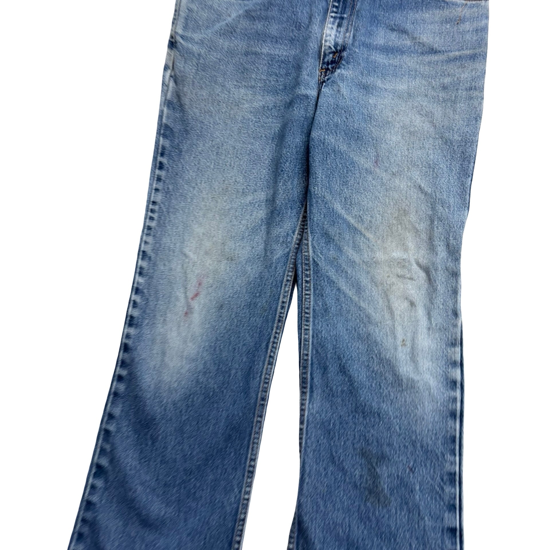 Levis 517 Jeans W34 L29 Mens Mid Blue Regular Bootcut Fit Vintage Denim (F)